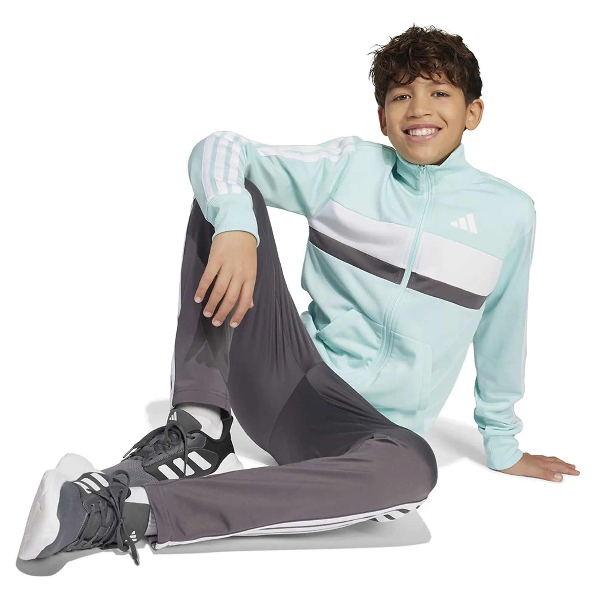 Adidas Seasonal Essentials Tiberio 3 Stripes Tricot Tracksuit