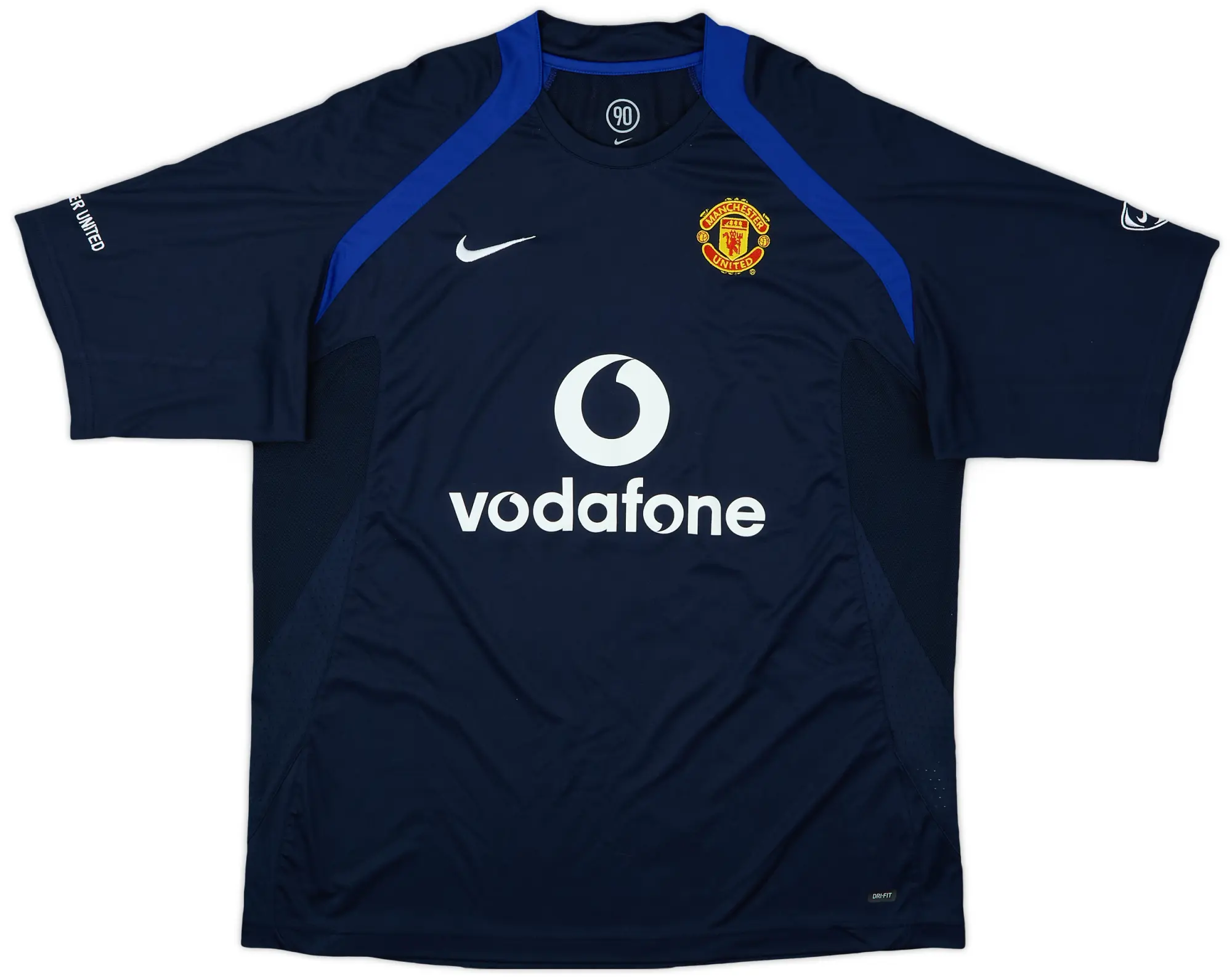 2005-06 Manchester United Nike Training Shirt - 9/10 - (L)