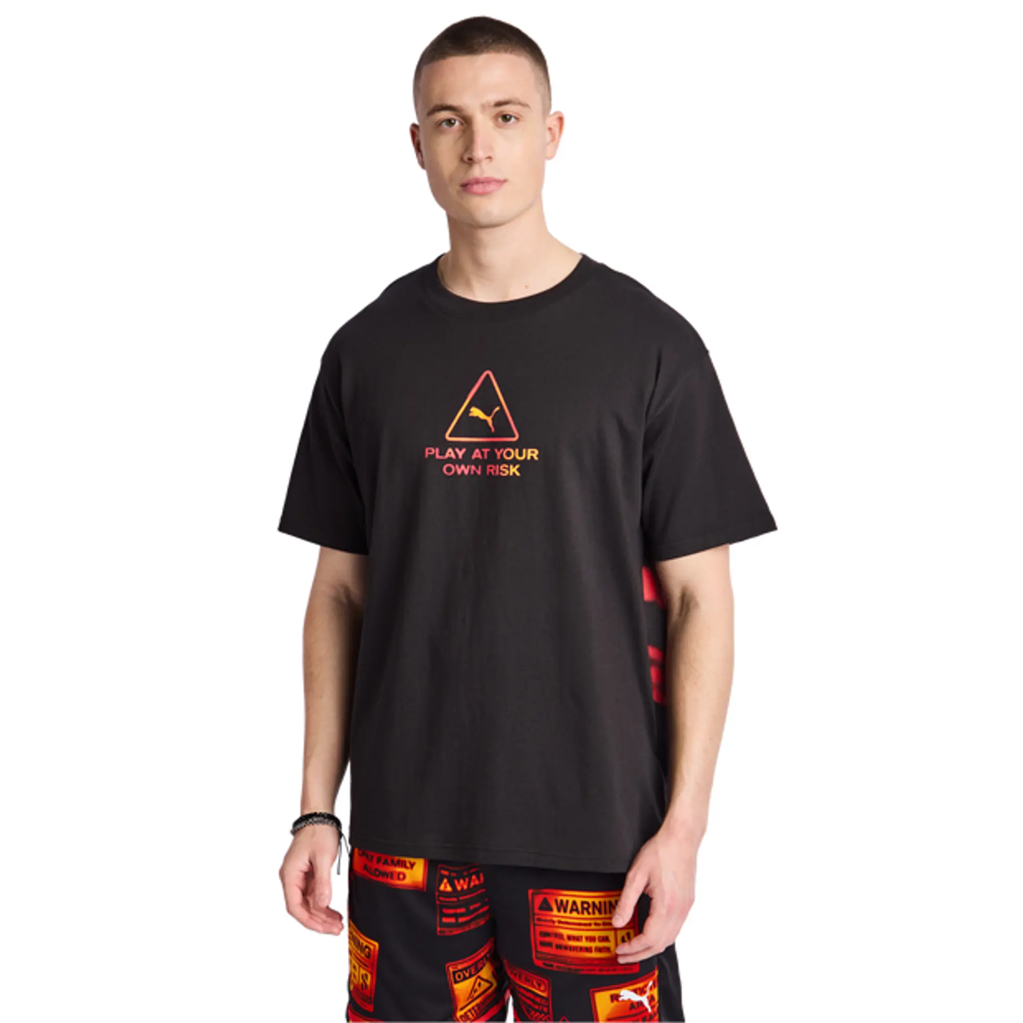 Puma Scoot Men T-Shirts - Black