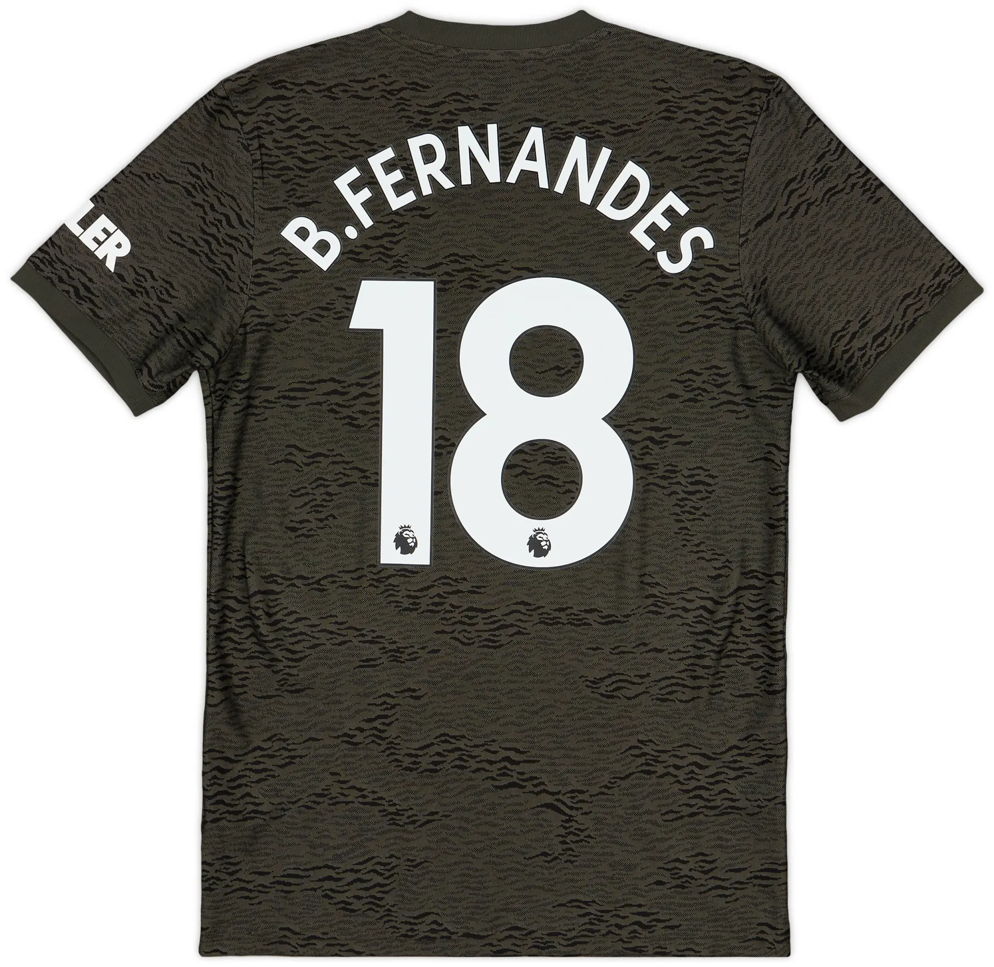 adidas 2020-21 Manchester United Away Shirt B.Fernandes #18 - 8/10 - (S)