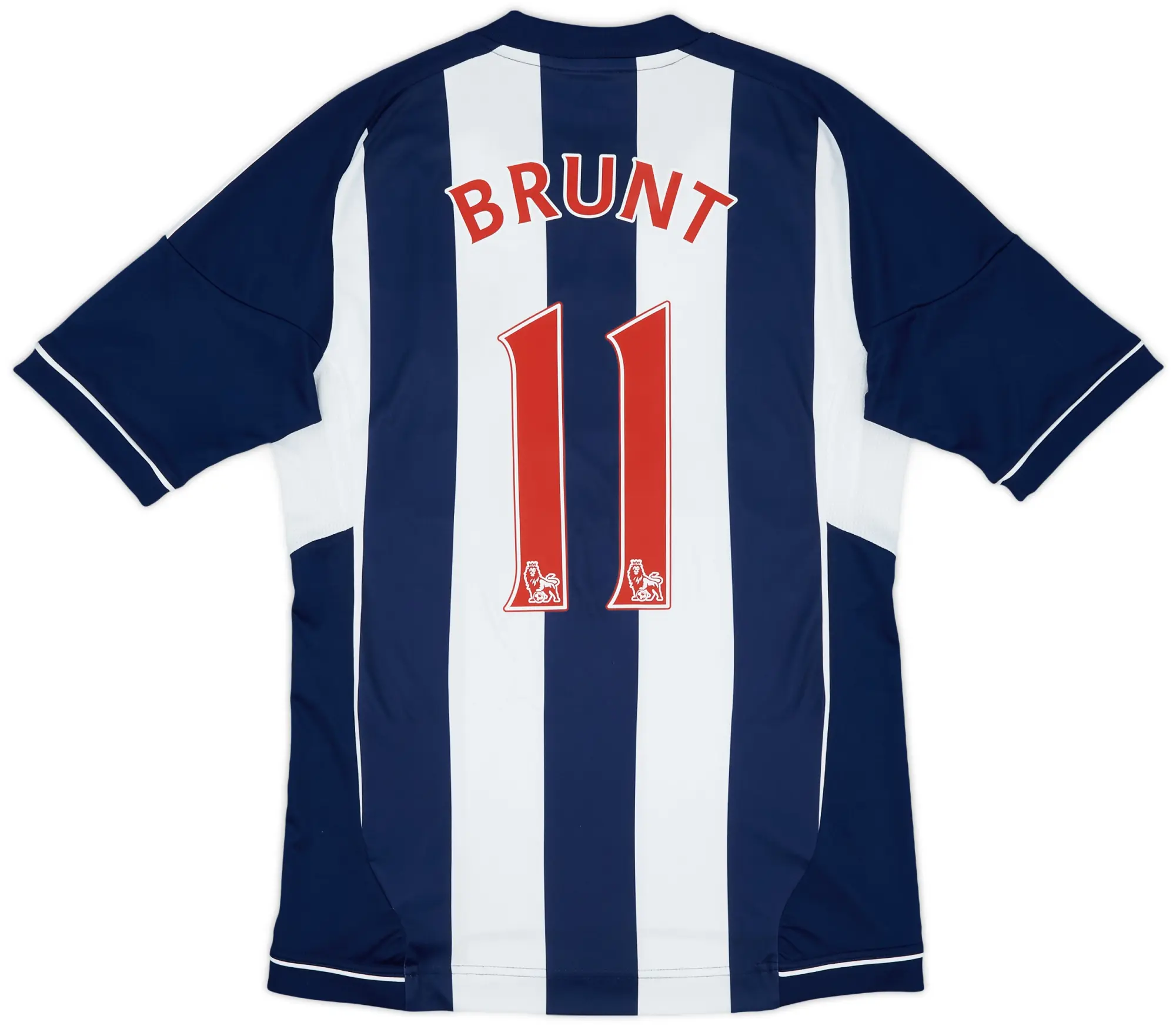 adidas 2012-13 West Brom Home Shirt Brunt #11 - 8/10 - (S)