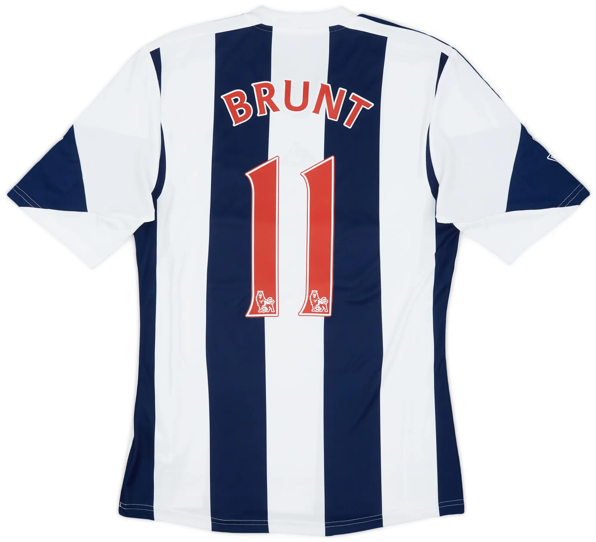 adidas 2013-14 West Brom Home Shirt Brunt #11 - 7/10 - (S)