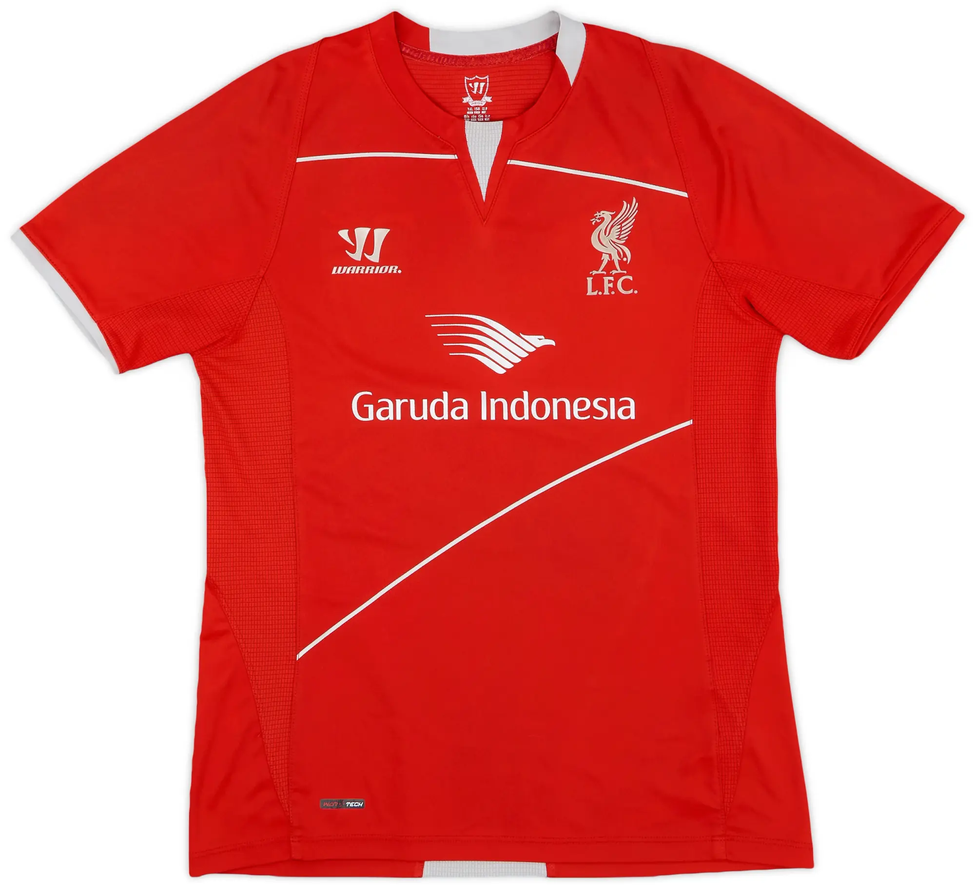 2014-15 Liverpool Warrior Training Shirt - 7/10 - (XL.Boys)