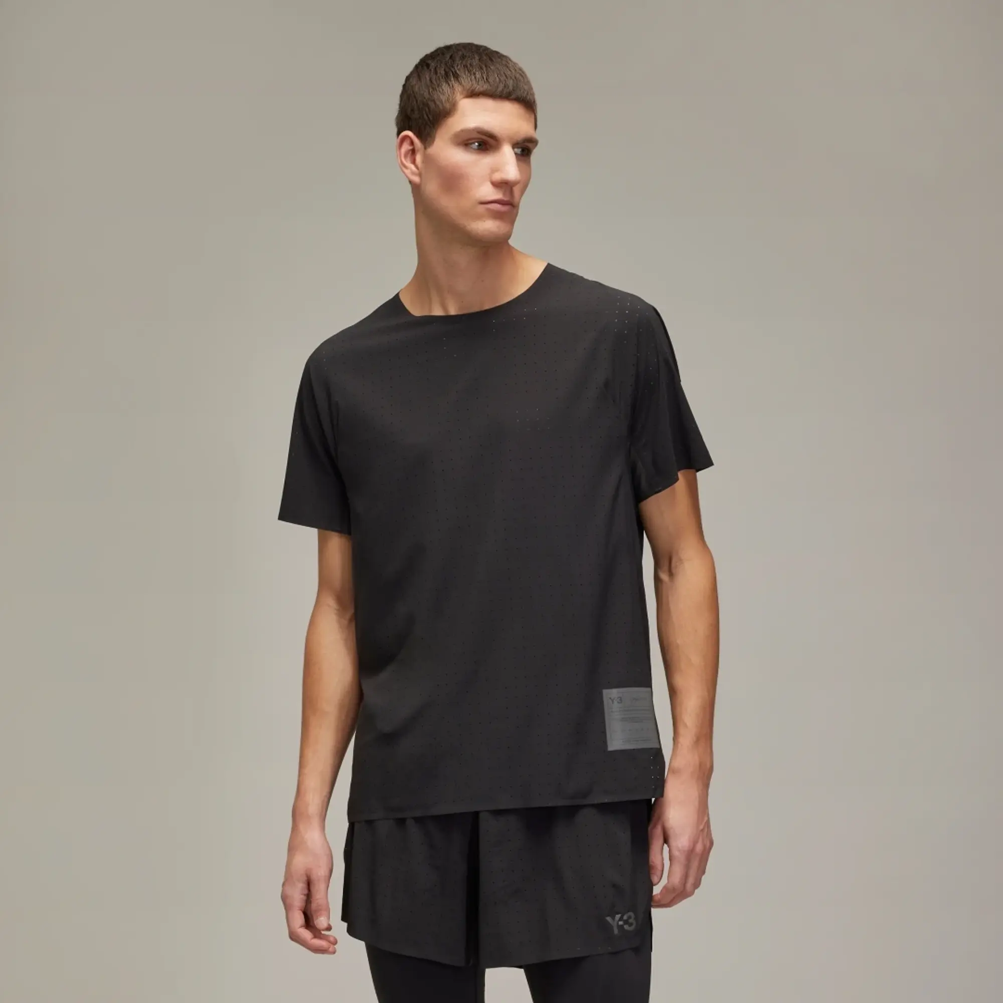 Y-3 Men's Run T-Shirt Black