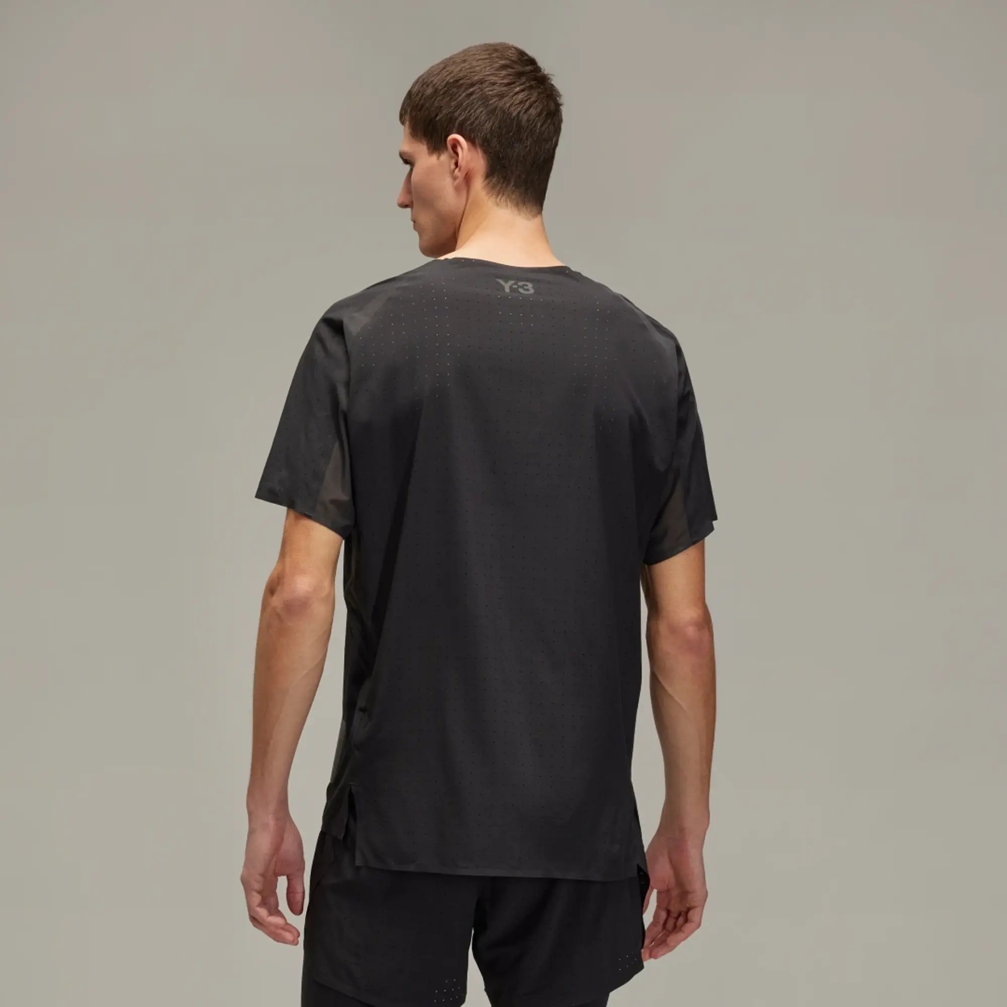 Y-3 Men's Run T-Shirt Black