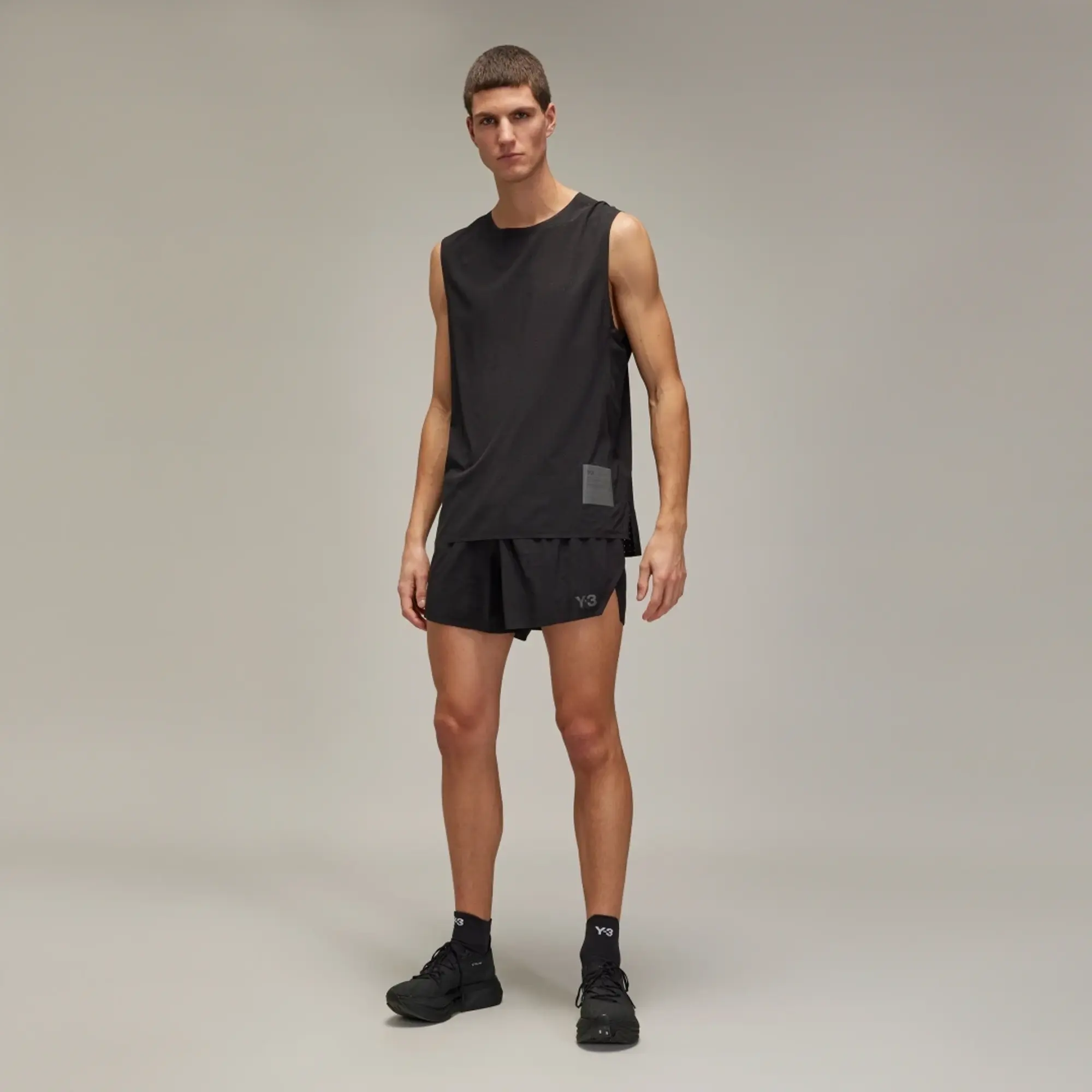 Y-3 Men's Run Shorts Black
