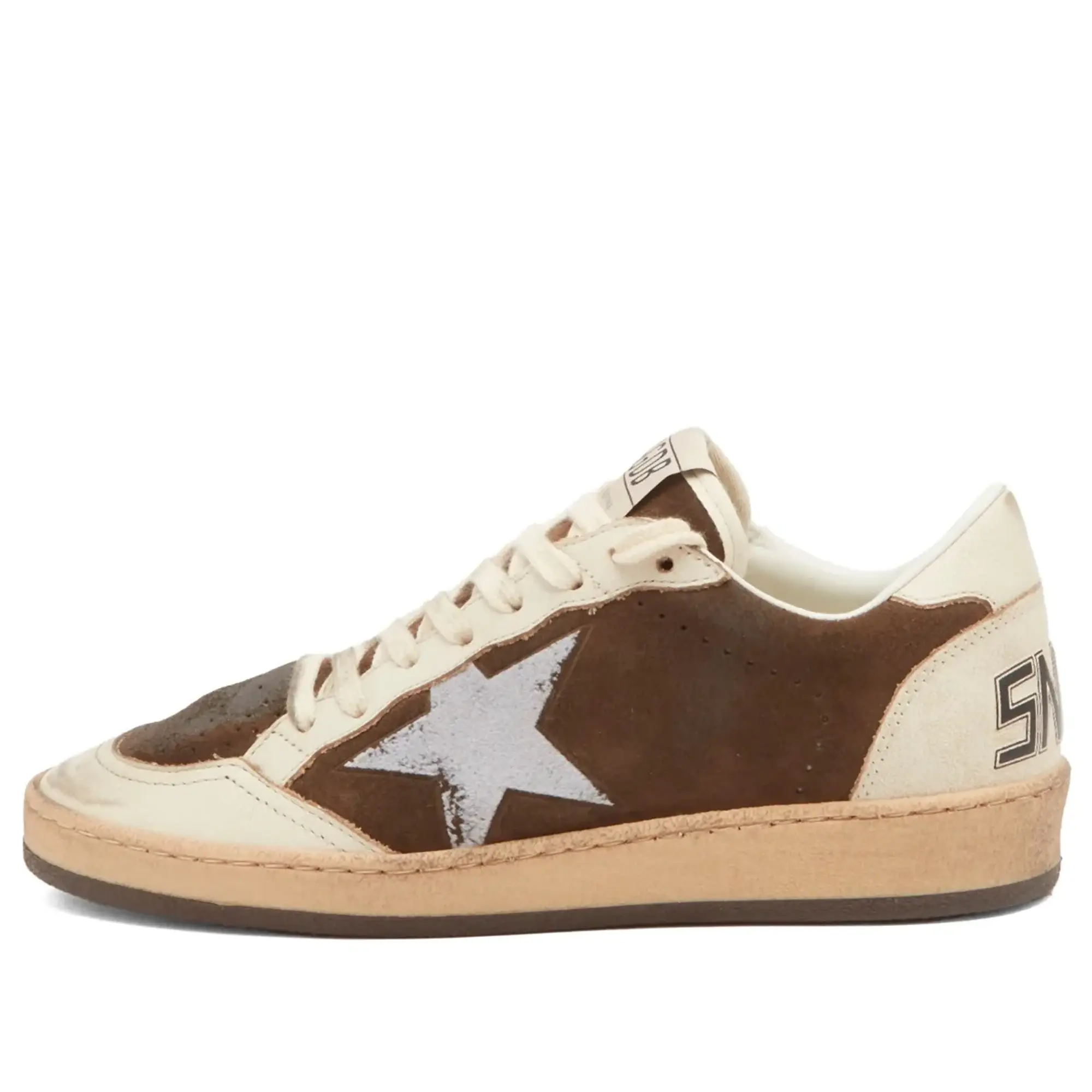 Golden Goose Women's Ballstar Brown/Beige/White