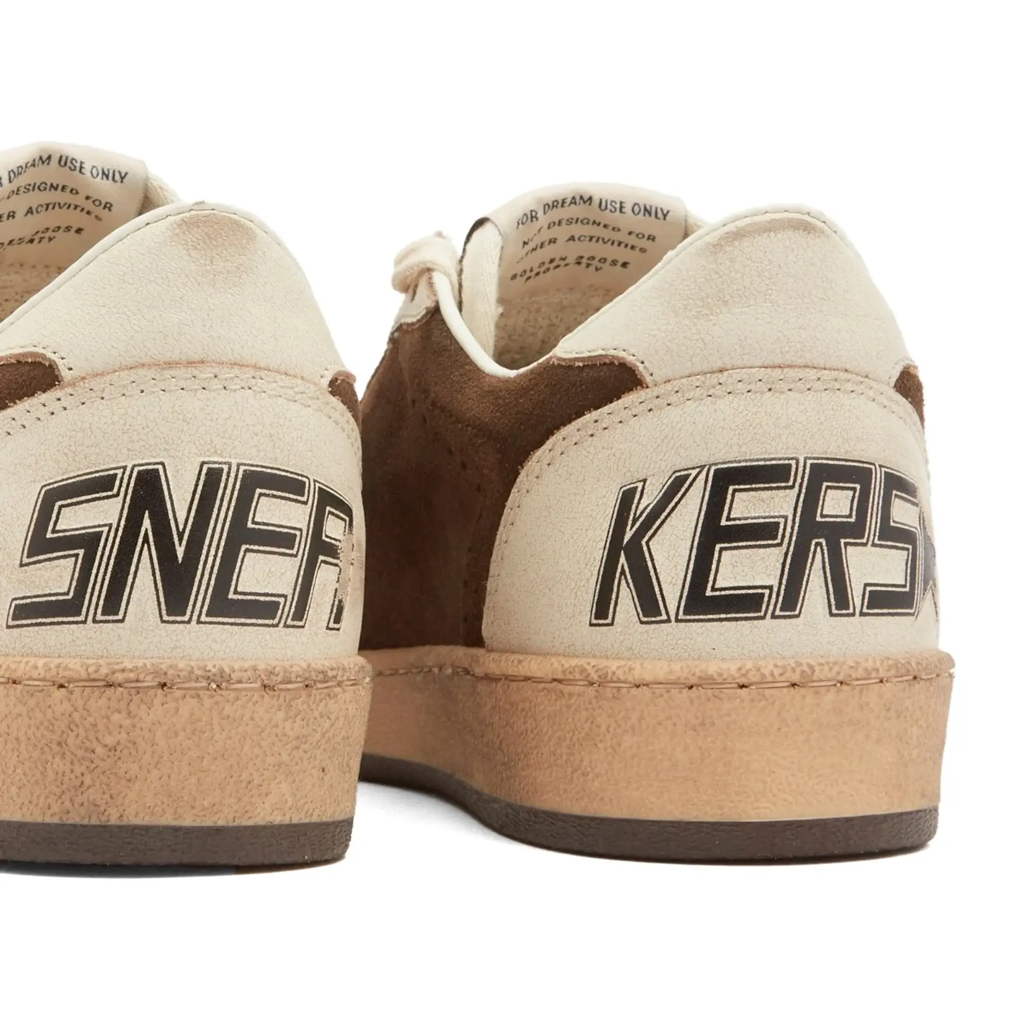 Golden Goose Women's Ballstar Brown/Beige/White