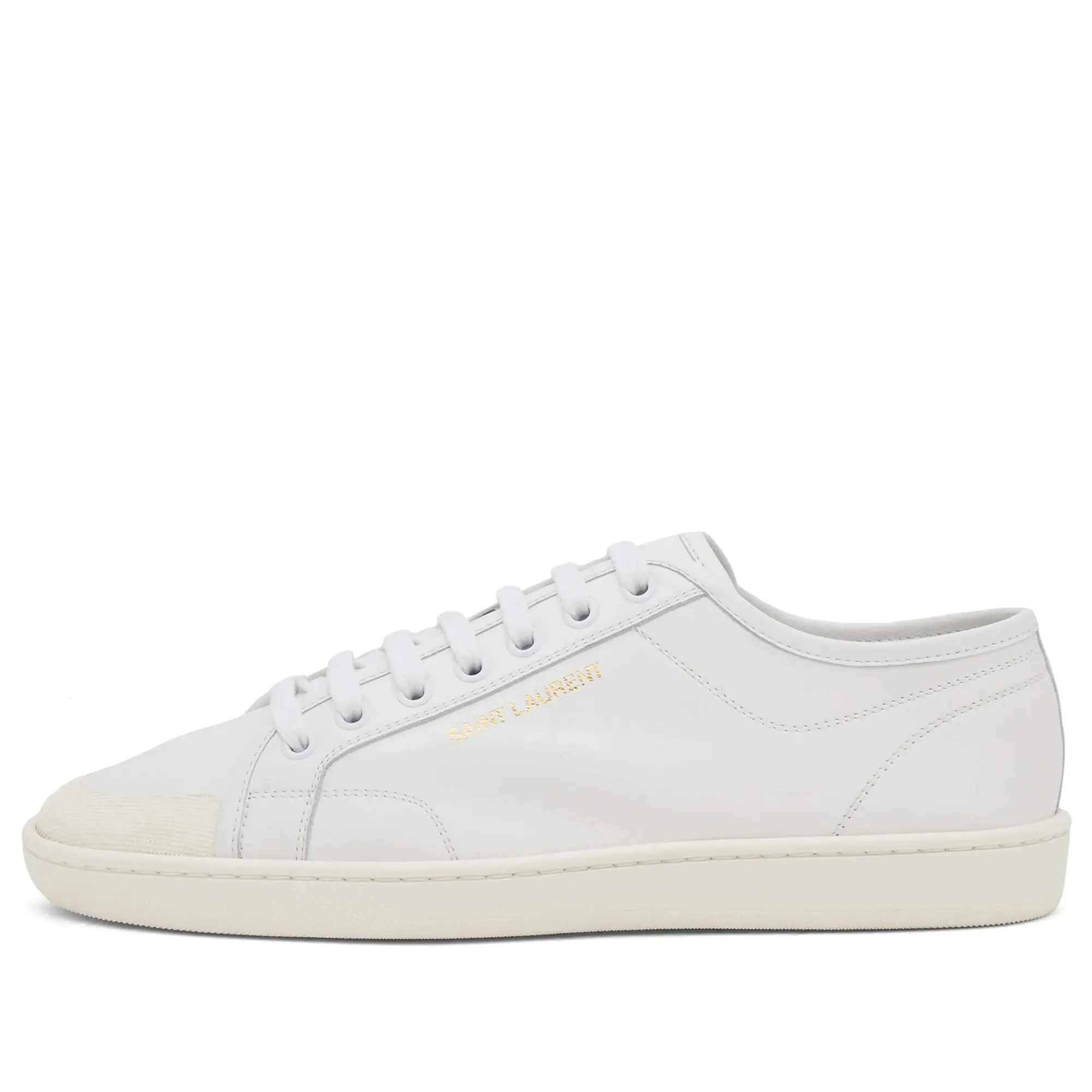 Saint Laurent Men's SL39 Greenwich Sneaker Blanc Optique