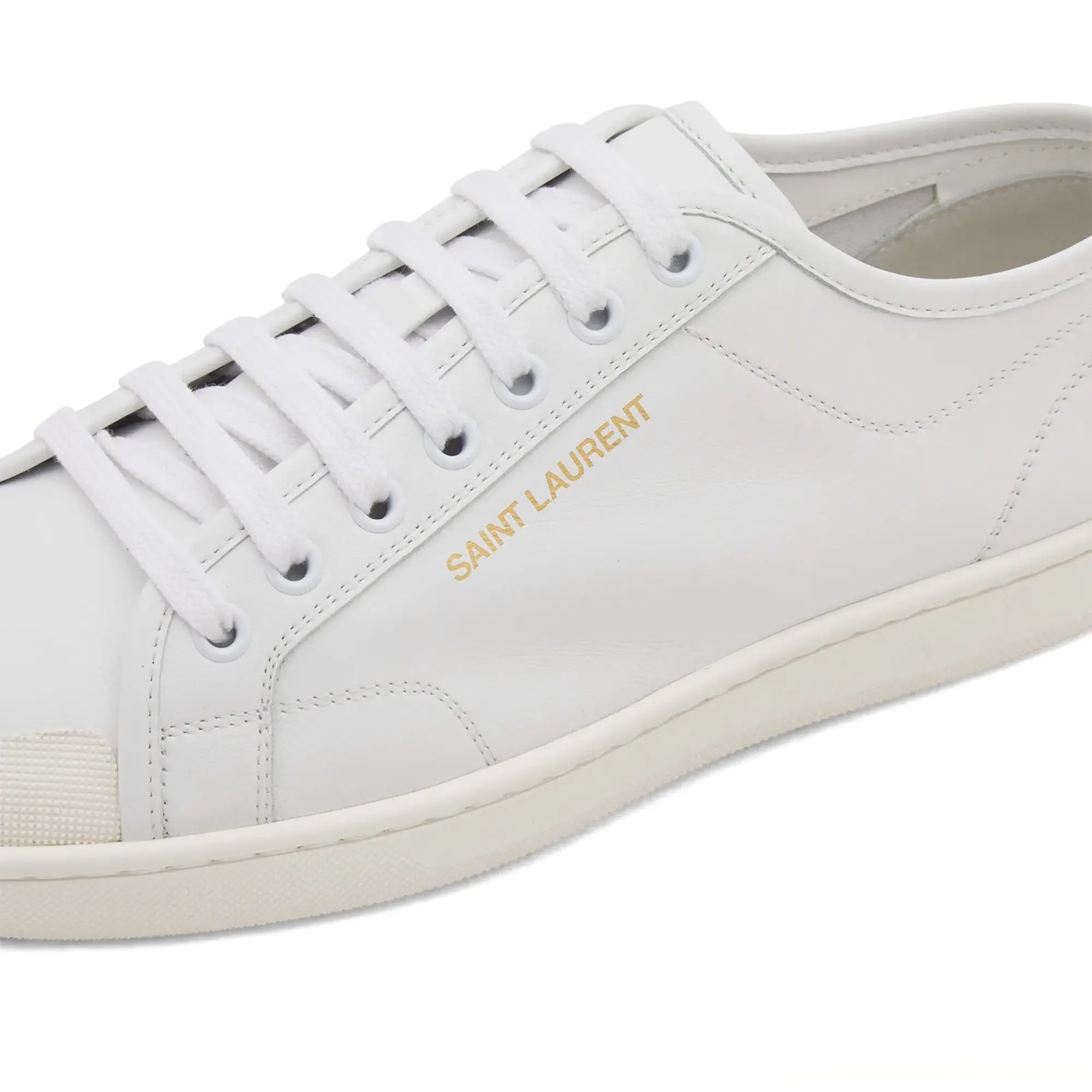 Saint Laurent Men's SL39 Greenwich Sneaker Blanc Optique