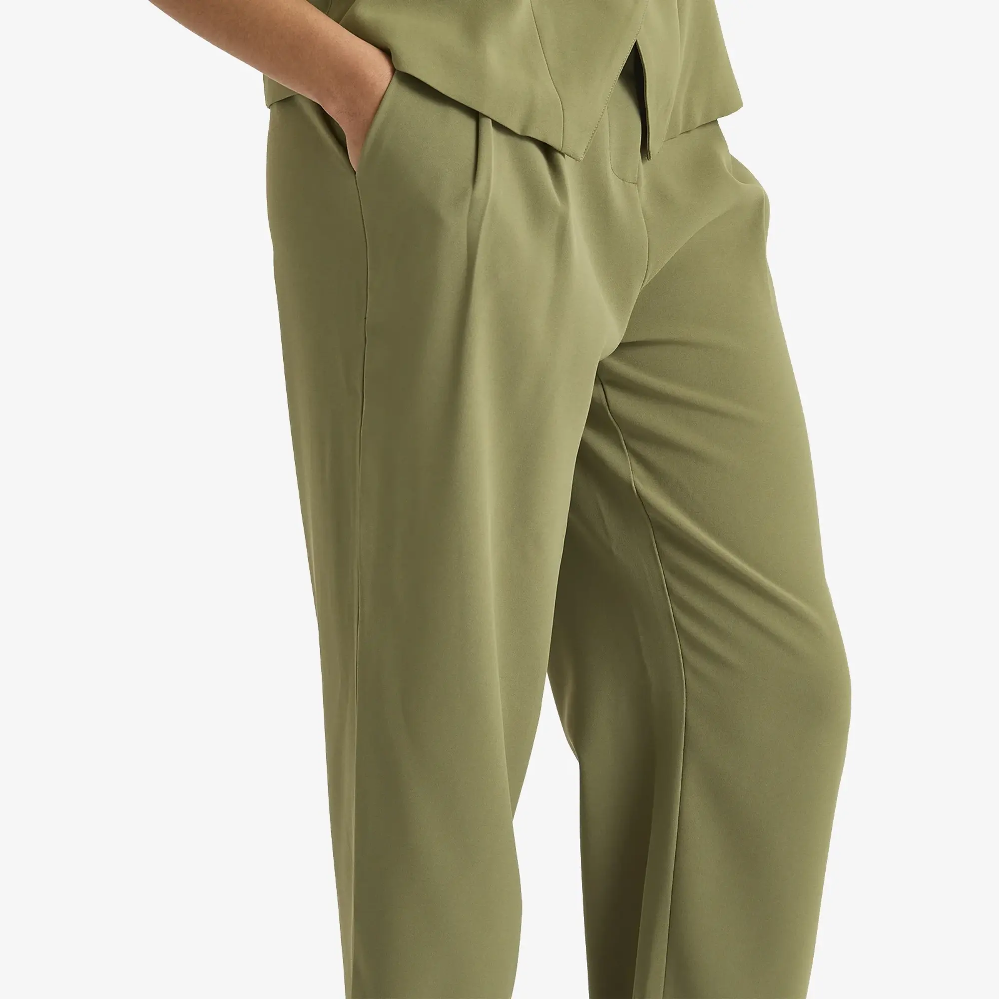 4th & Reckless Women's Sabrina Trousers Khaki
