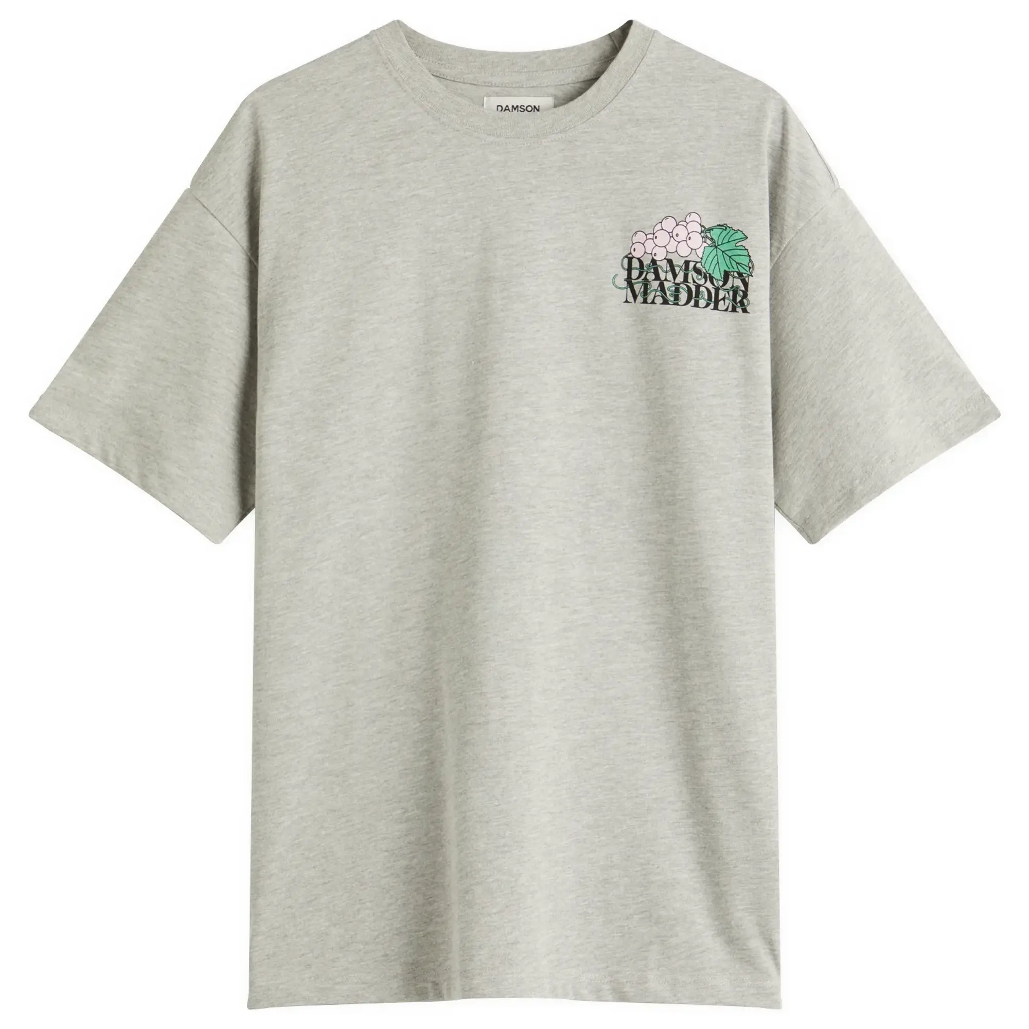 Damson Madder Women's Dessert Boyfriend T-Shirt Grey
