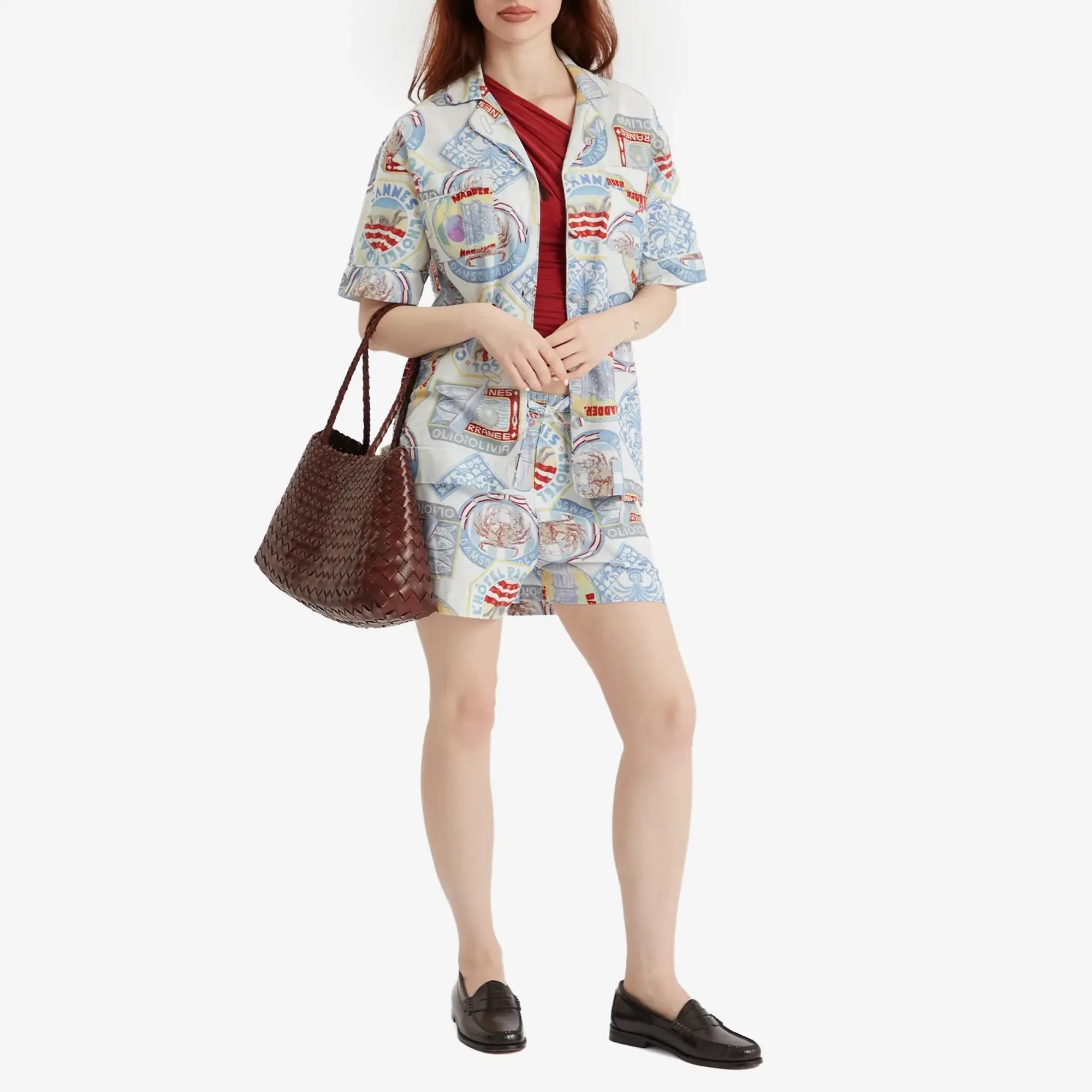 Damson Madder Women's Pull on Shorts Multi