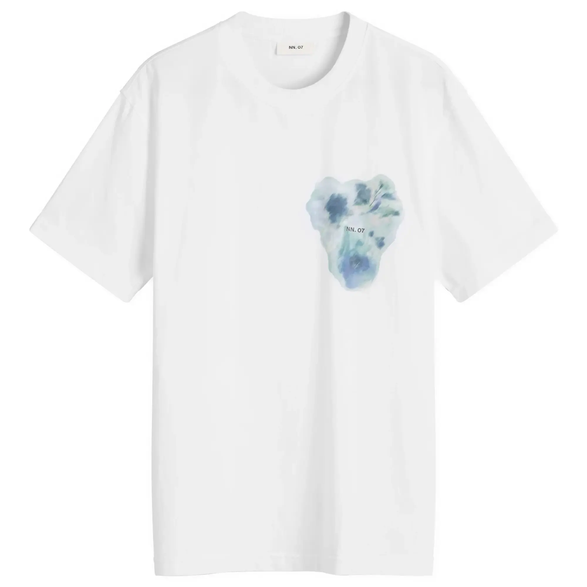 NN07 Men's Adam Print T-Shirt Blue Print