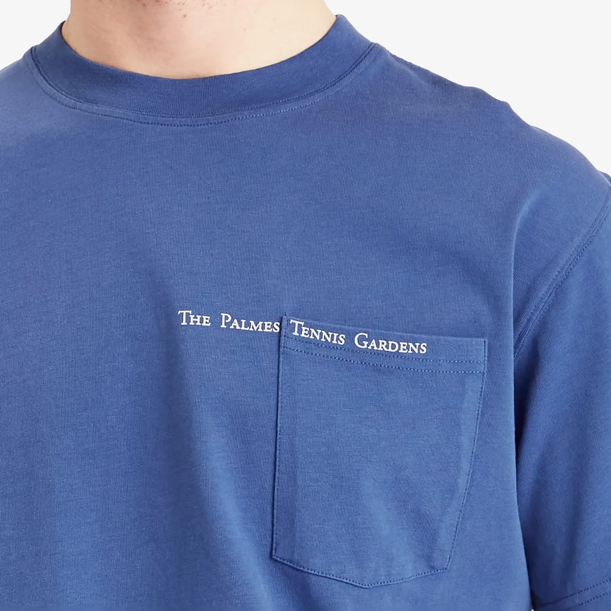Palmes Men's Garden Pocket T-Shirt Blue