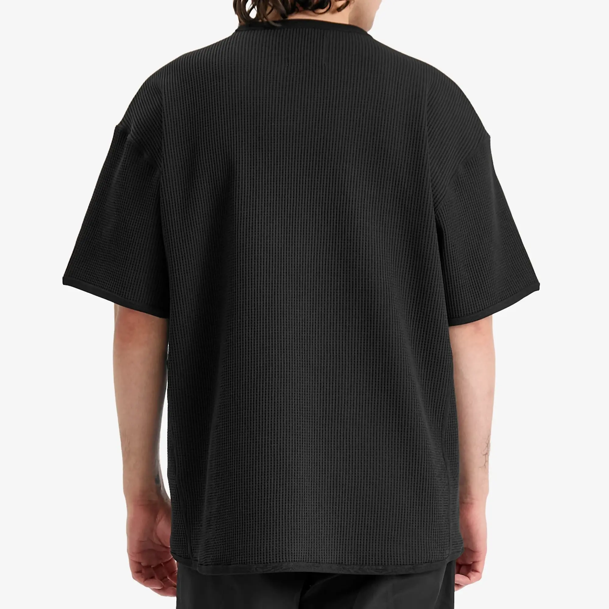 Snow Peak Men's Dry Waffle T-Shirt Black