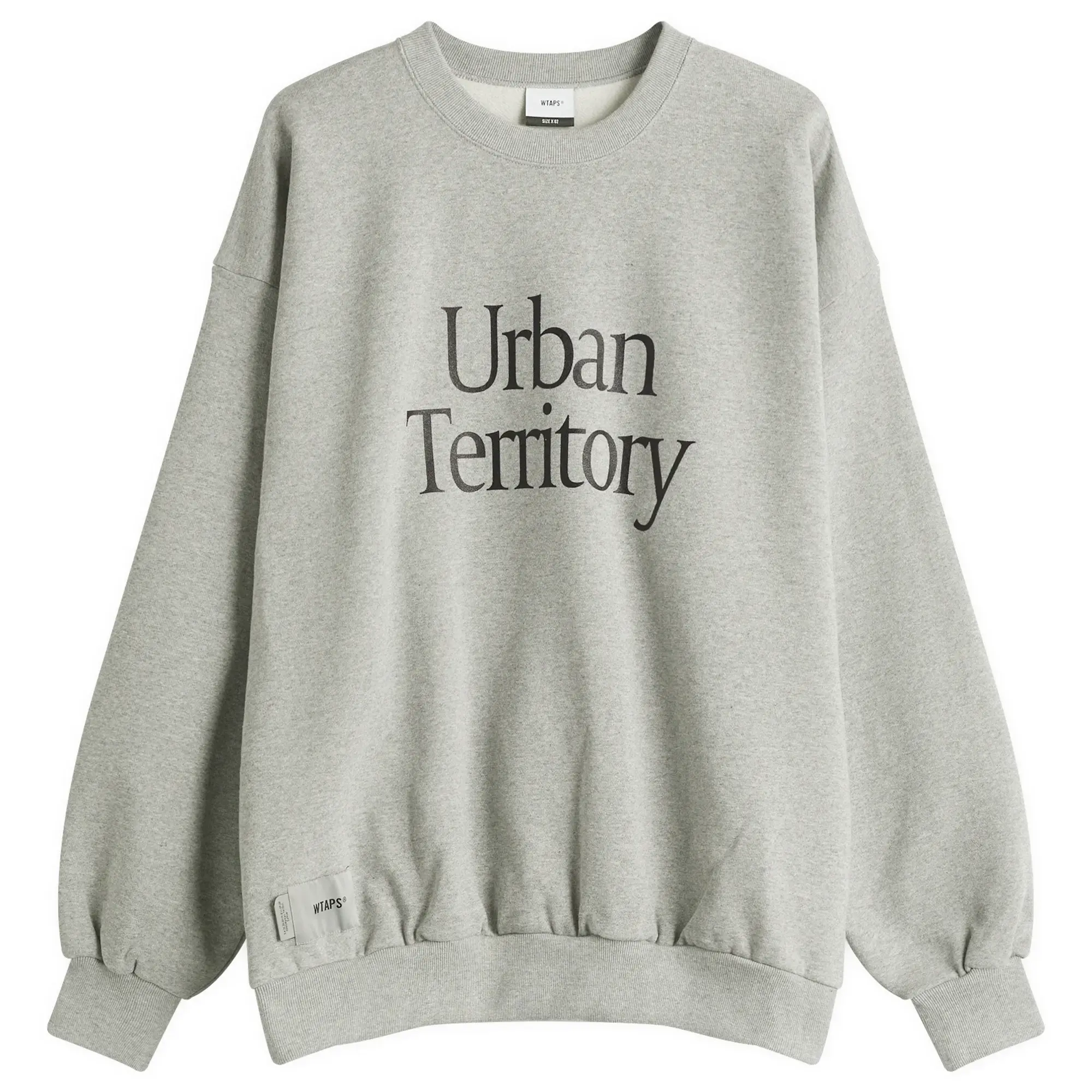 WTAPS Men's PRTC Sweatshirt Ash Gray