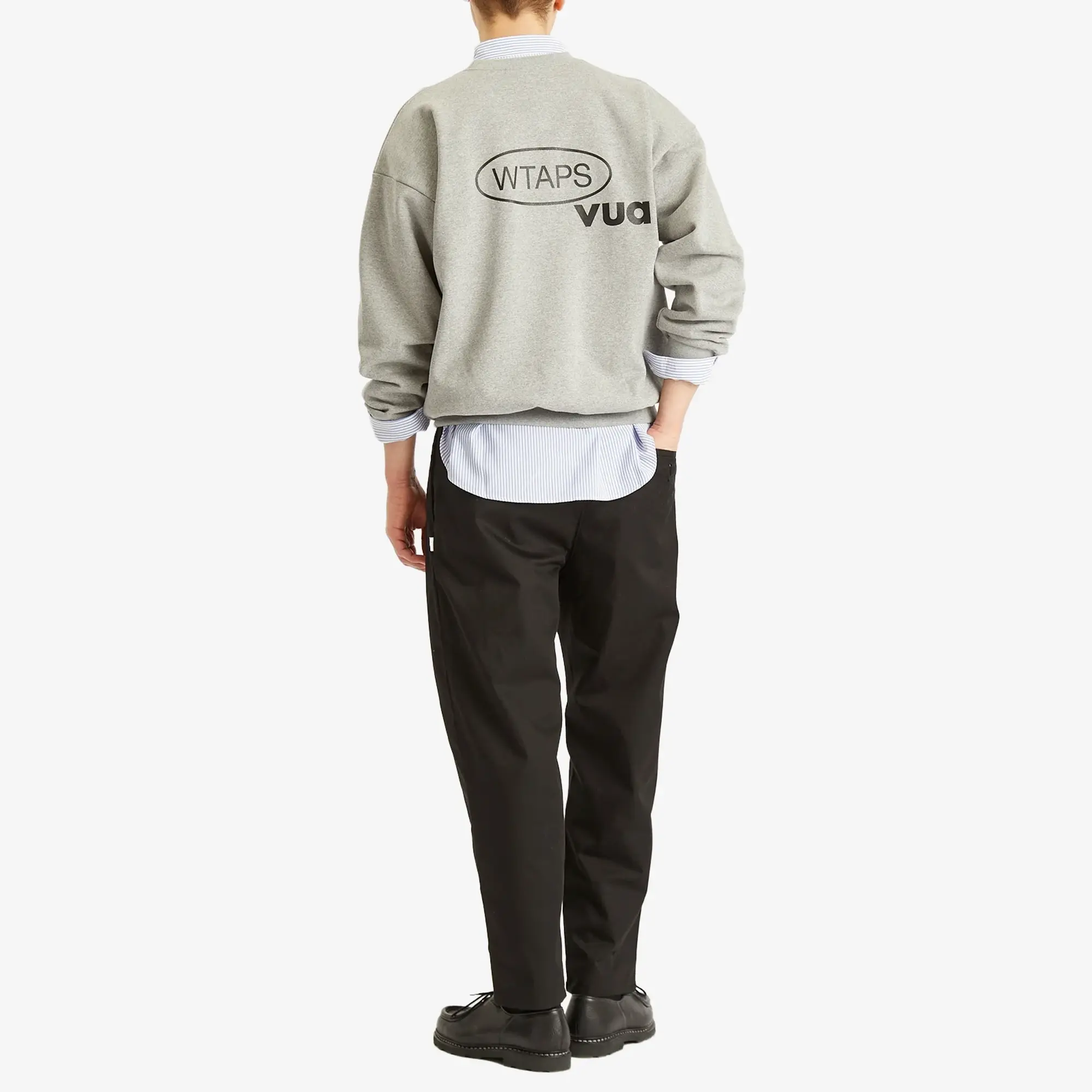 WTAPS Men's PRTC Sweatshirt Ash Gray