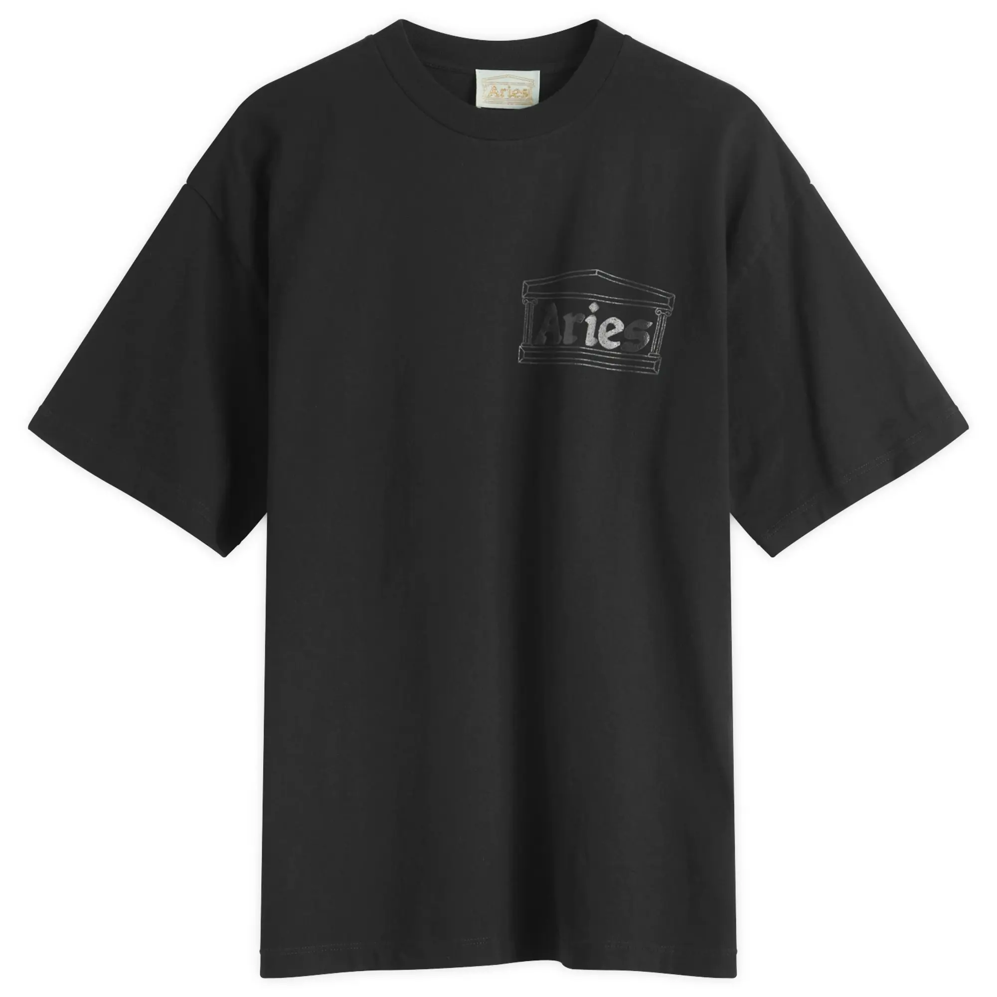 Aries Men's Temple T-Shirt Black