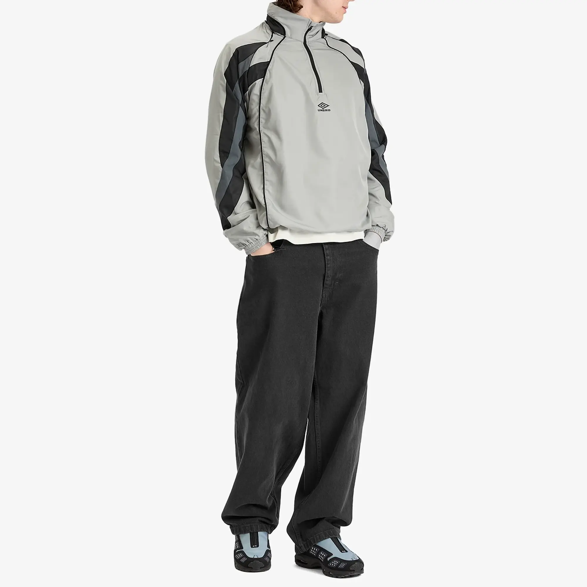 Umbro Zip Off Sleeve Wind Jacket Griffin