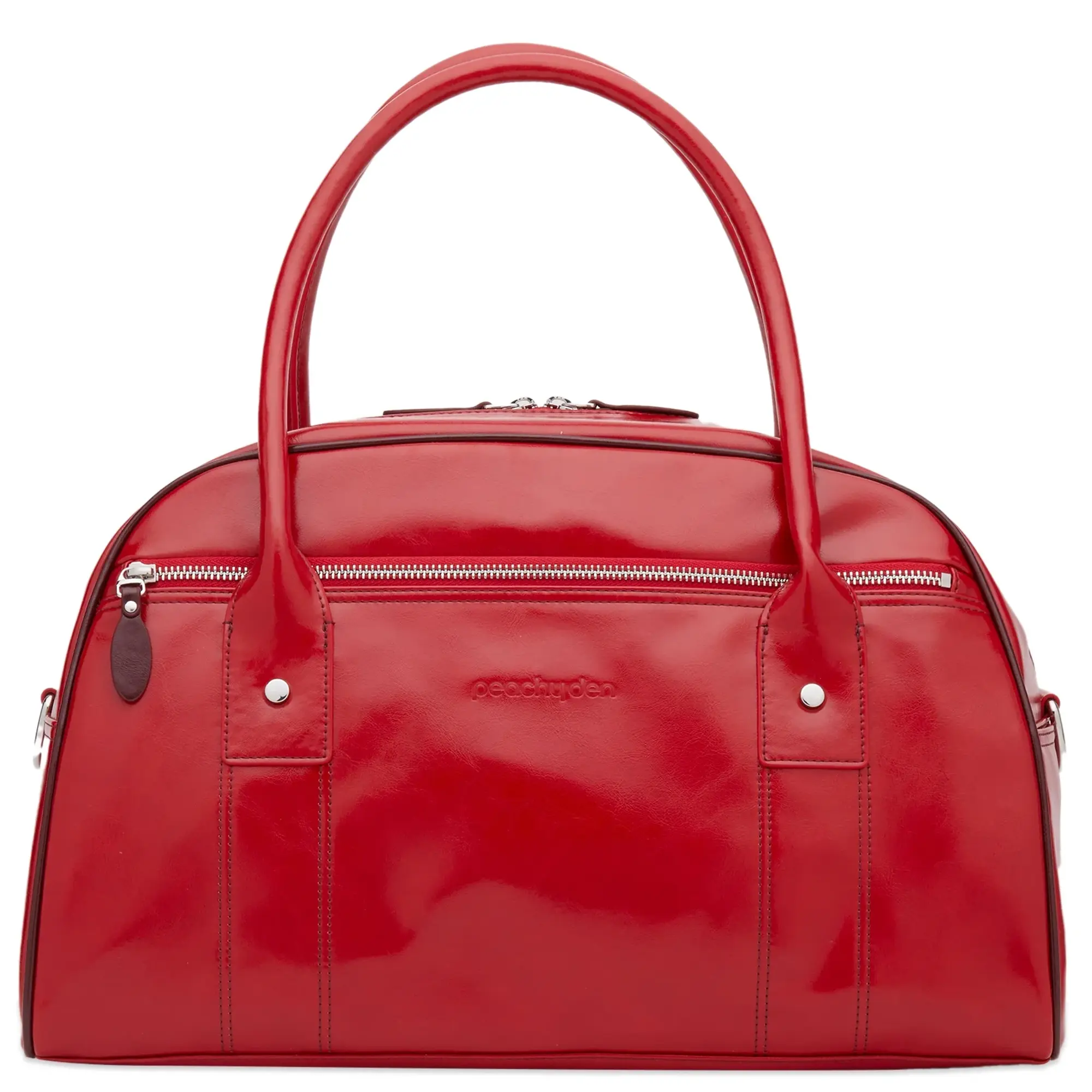 Peachy Den Women's Bowler Bag Tomato