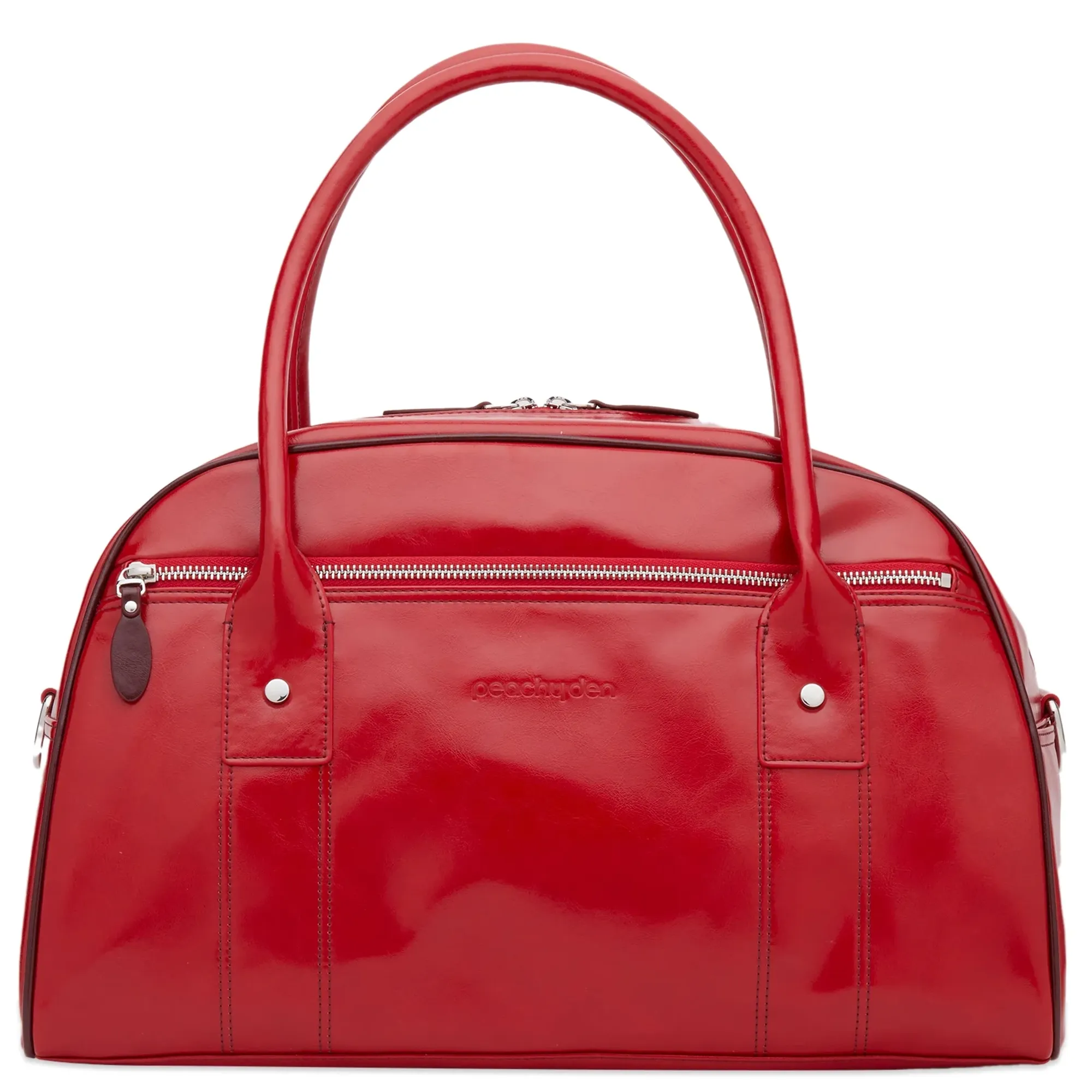 Peachy Den Women's Bowler Bag Tomato | ABOW-PU117-0225 | FOOTY.COM