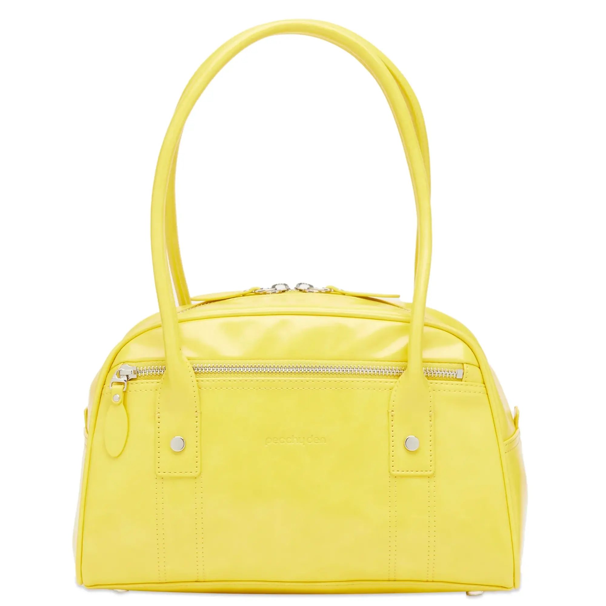 Peachy Den Women's Bowler Bag Mini Banana