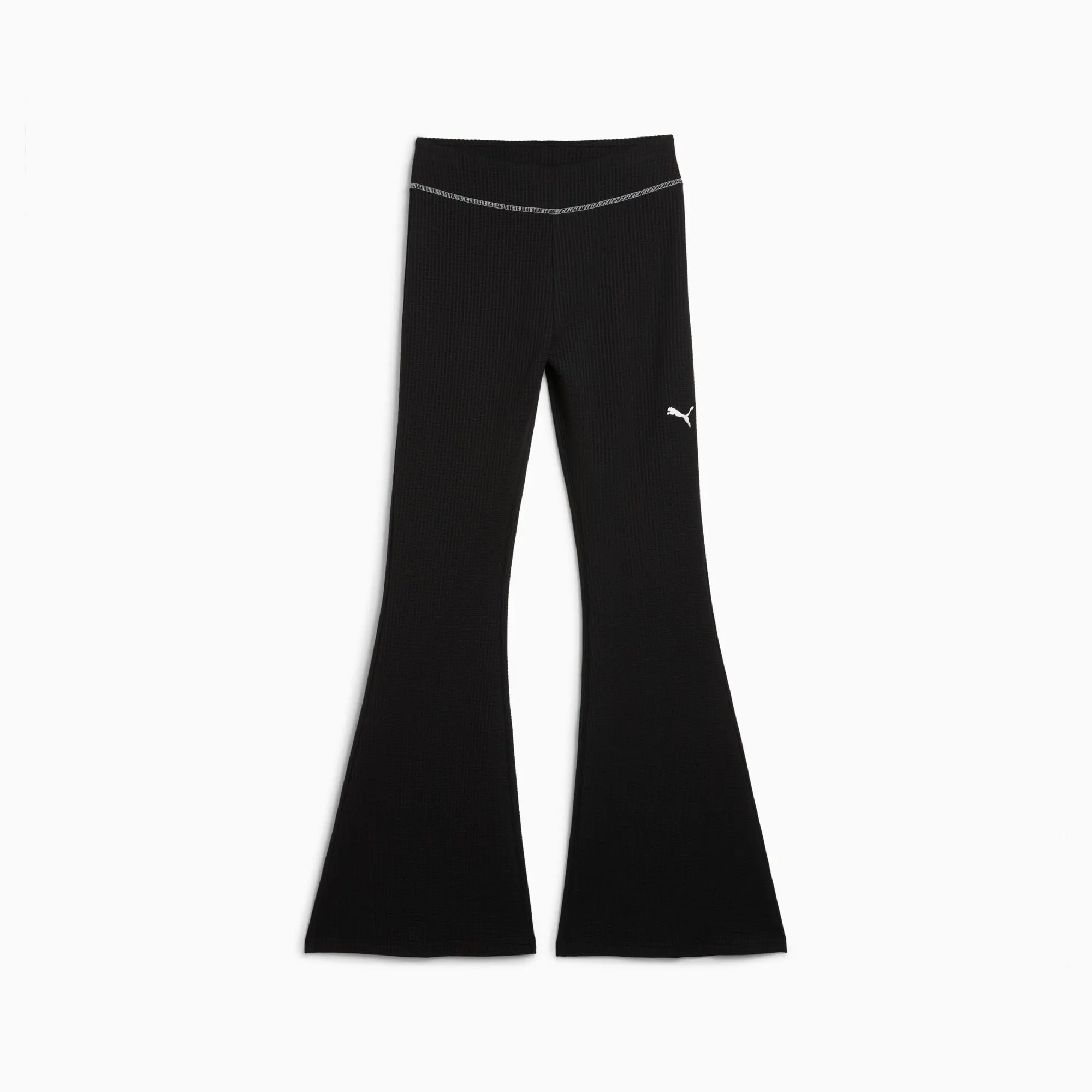 PUMA Dare To Textured Flared Leggings Women, Black
