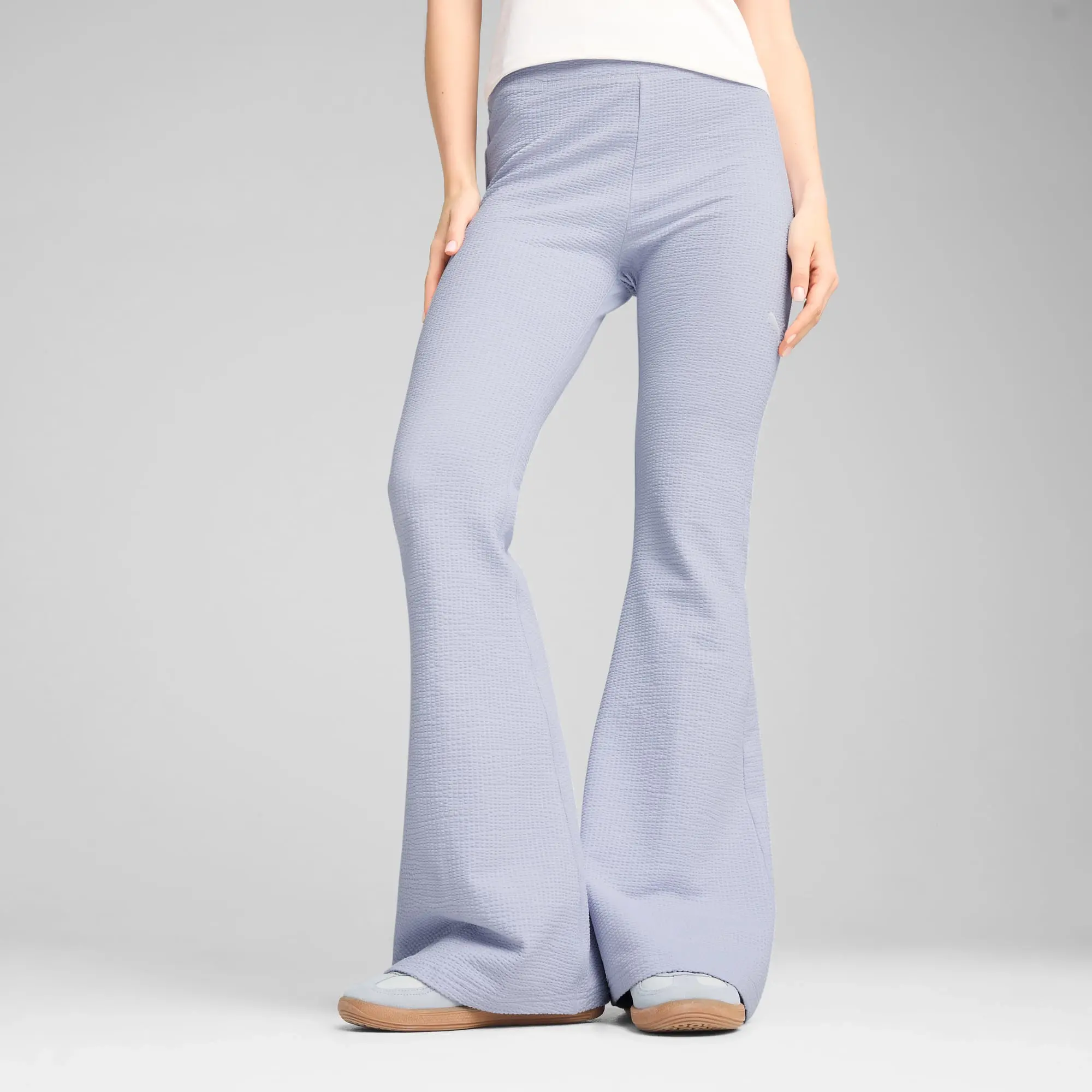 PUMA Dare To Textured Flared Leggings Women, Cool Weather