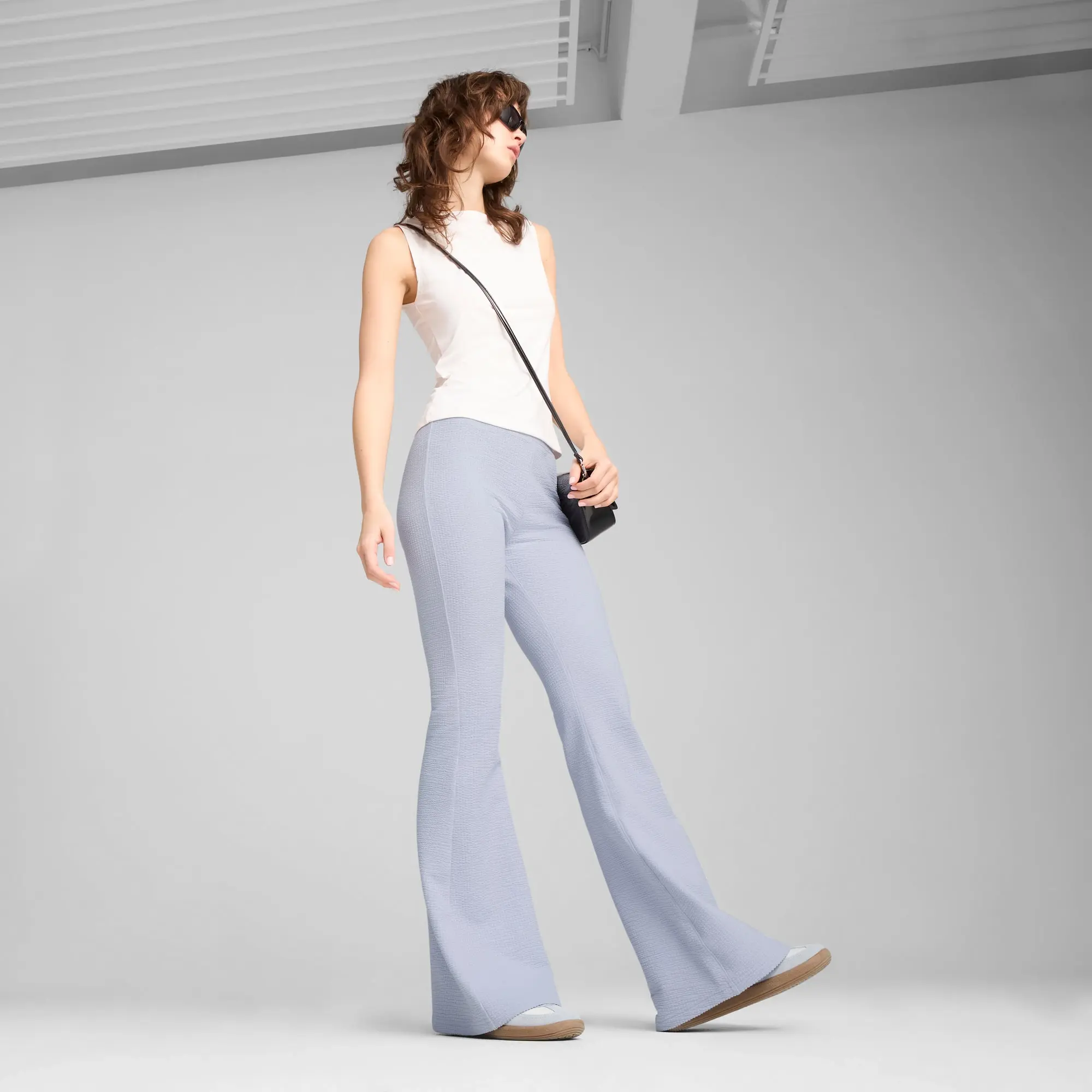 PUMA Dare To Textured Flared Leggings Women, Cool Weather