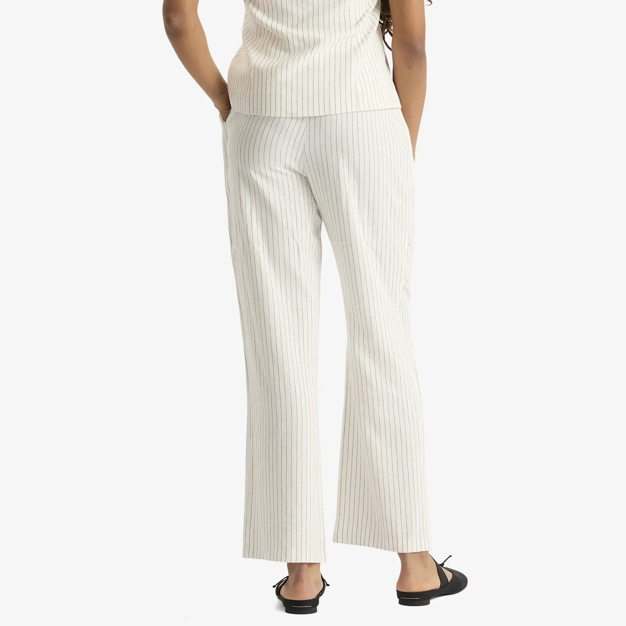 4th & Reckless Women's Sabrina Trousers Pinstripe