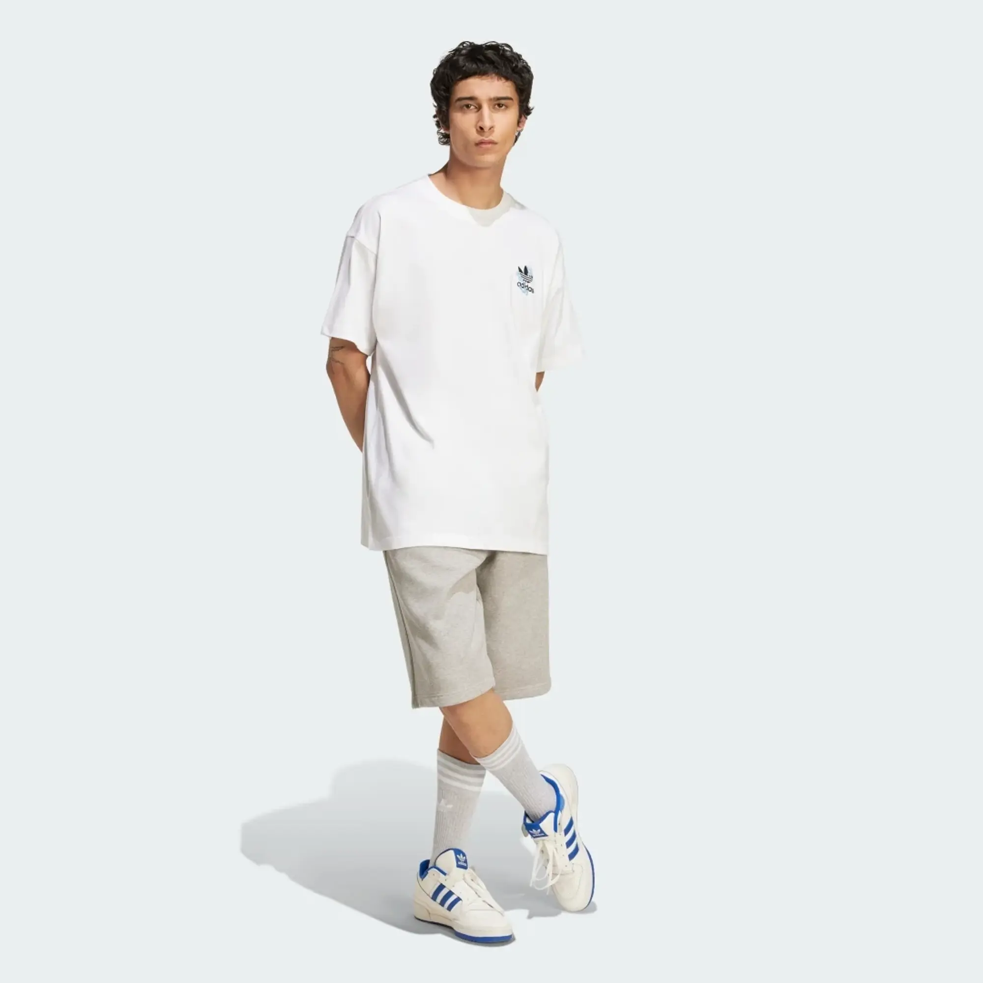 adidas Florals Logo Oversized T-Shirt