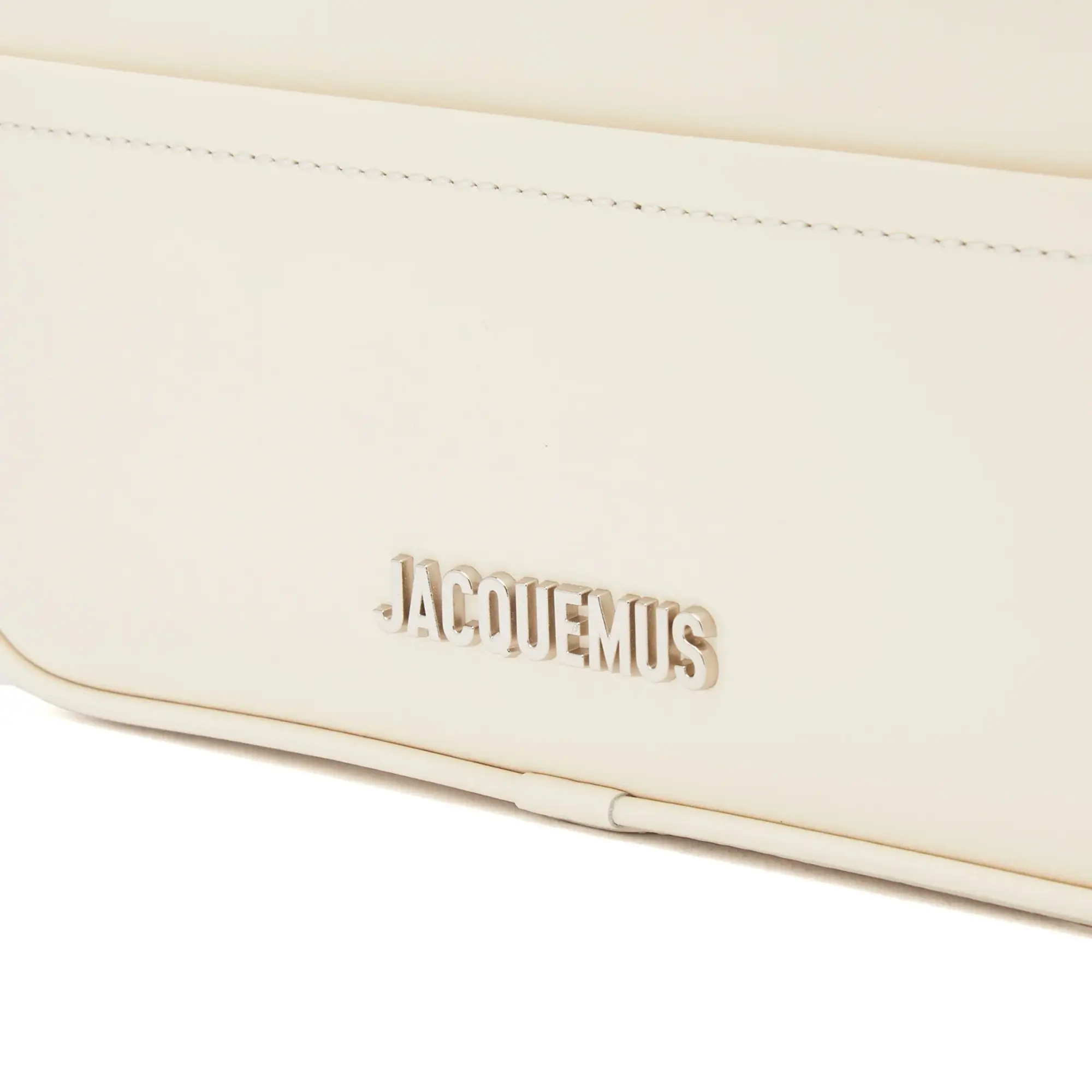 Jacquemus Men's Le Baneto Small Messenger Bag Light Ivory