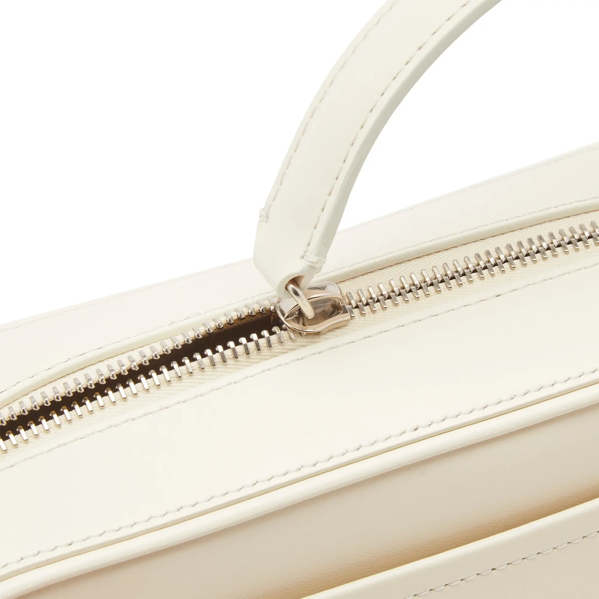 Jacquemus Men's Le Baneto Small Messenger Bag Light Ivory