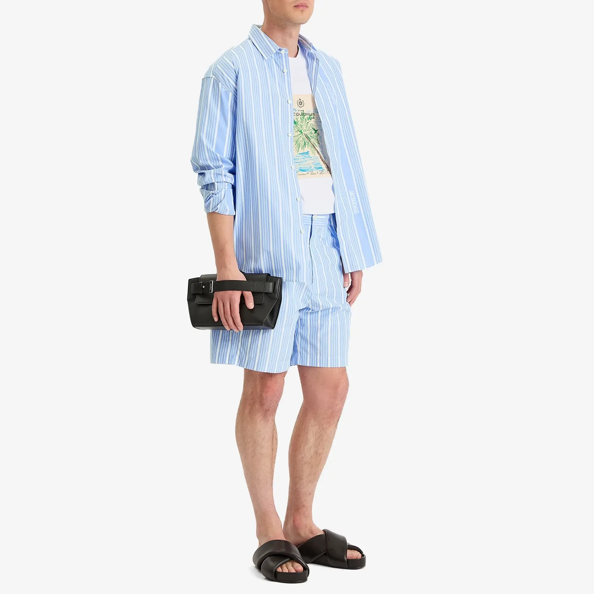 Jacquemus Men's Stripe Shorts Multi