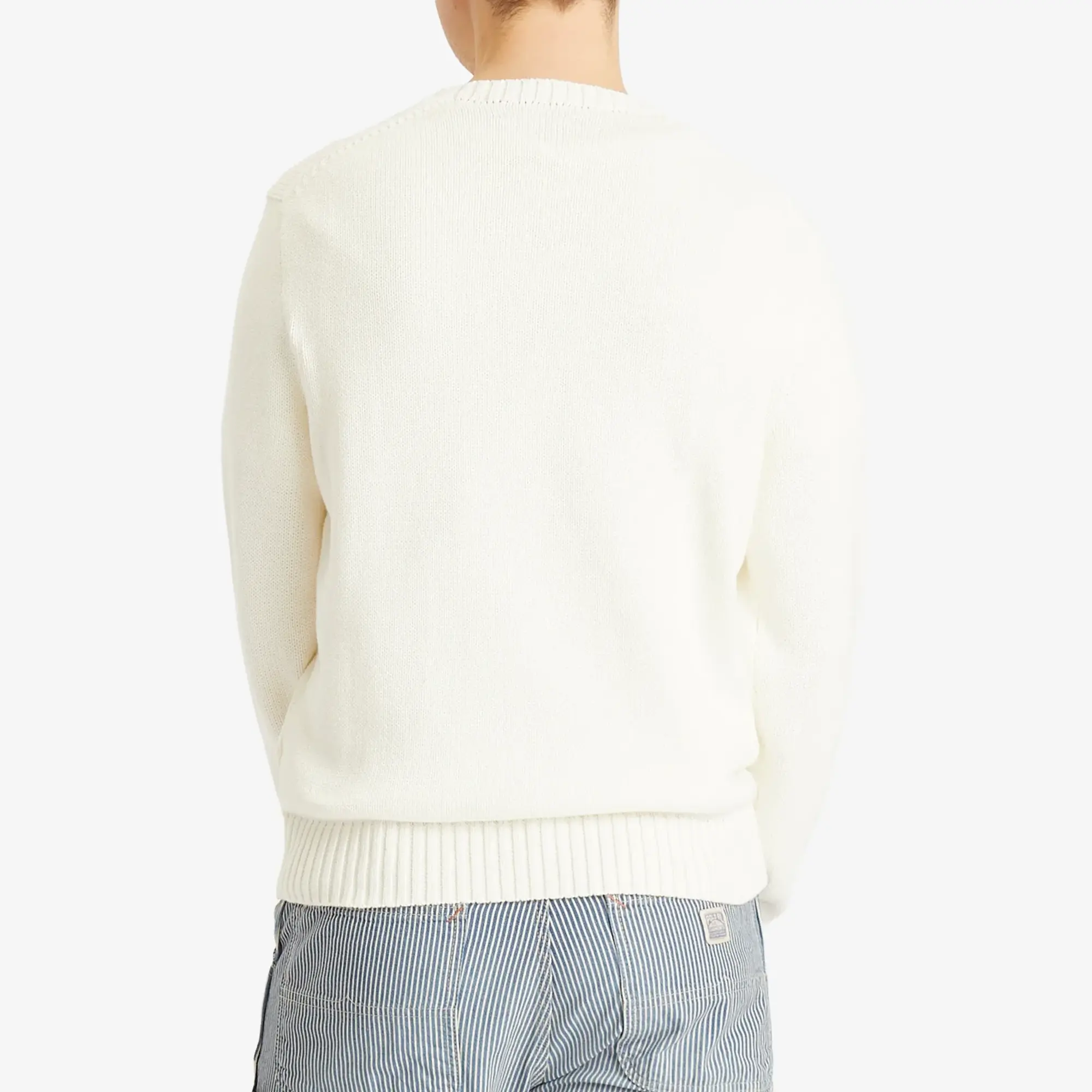 Polo Ralph Lauren Men's Intarsia Sea Bear Knit Sweater Nevis