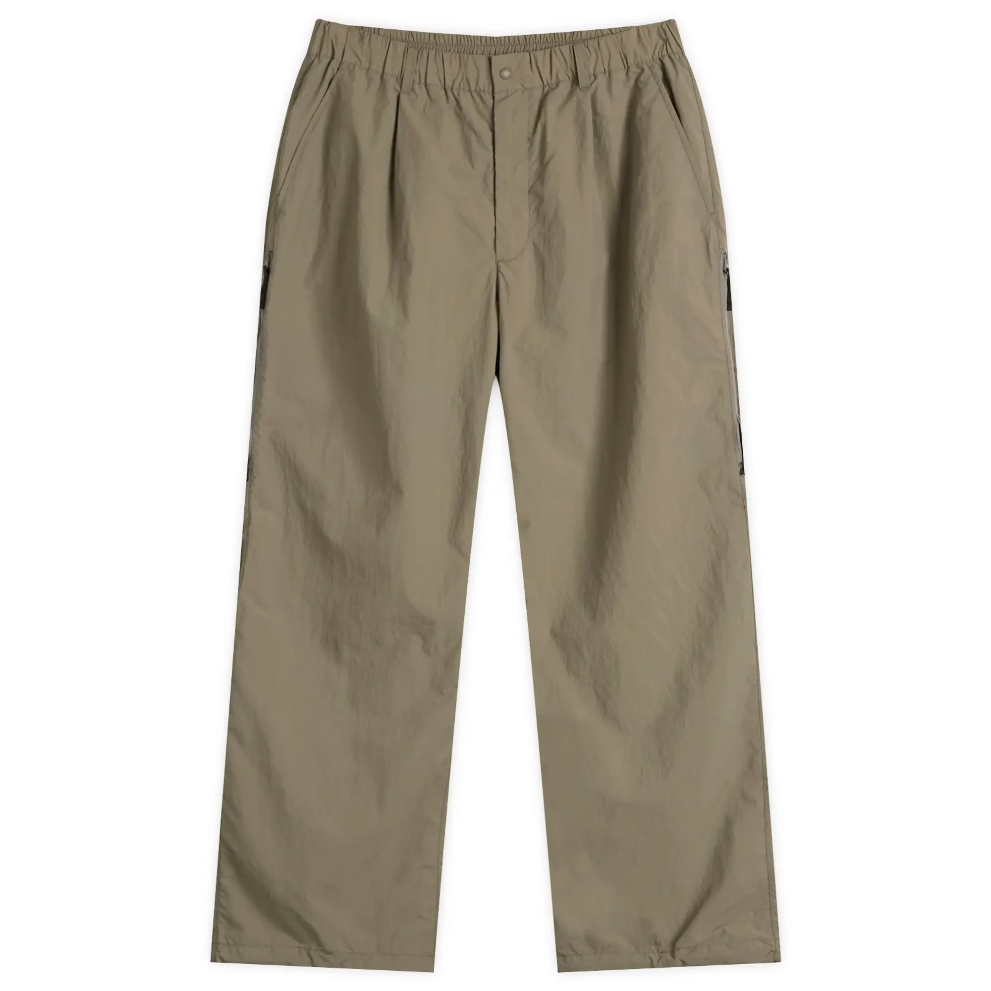 Snow Peak Men's Nylon Tussah Utility Storage Pants Light Olive