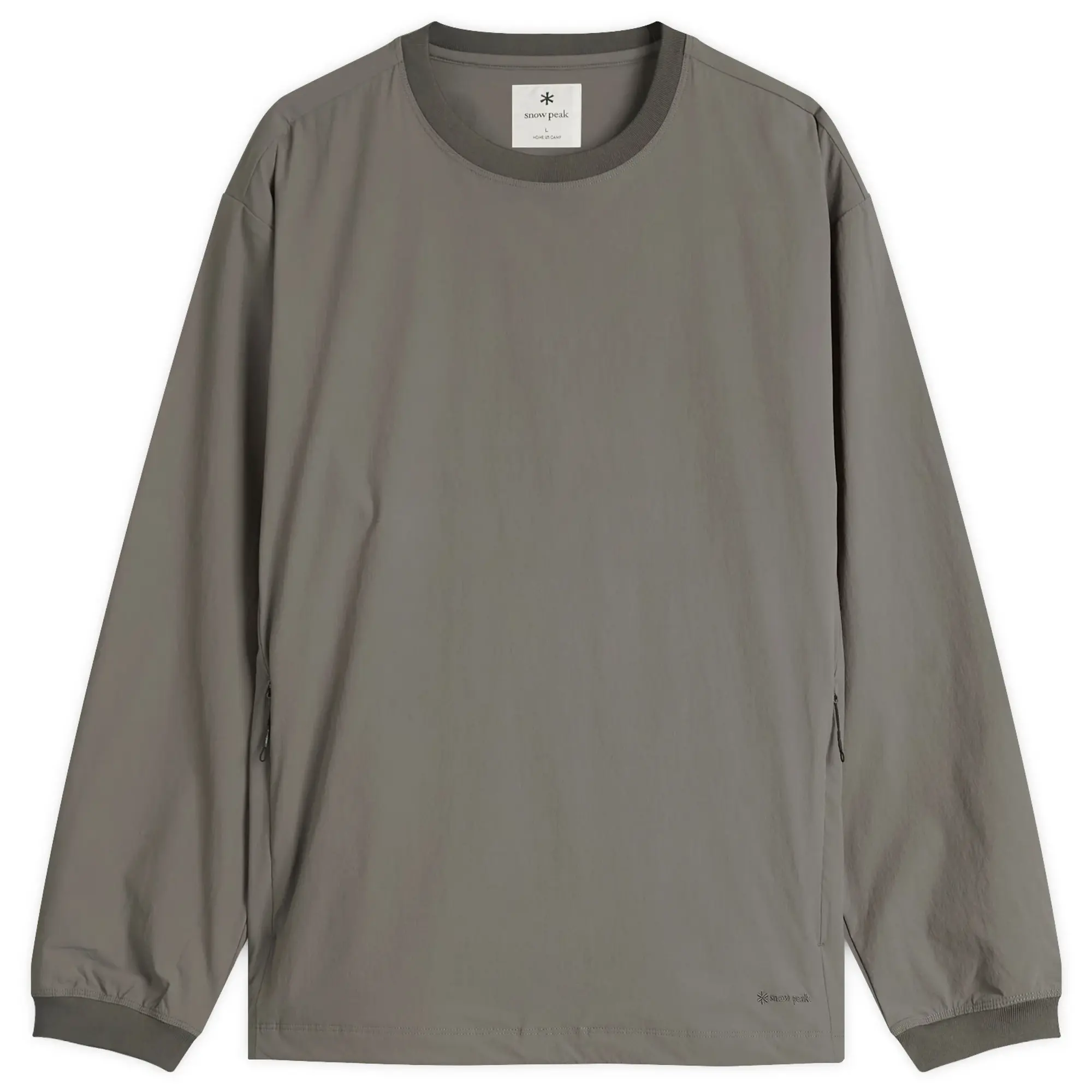 Snow Peak Men's Active Comfort Pullover Grey