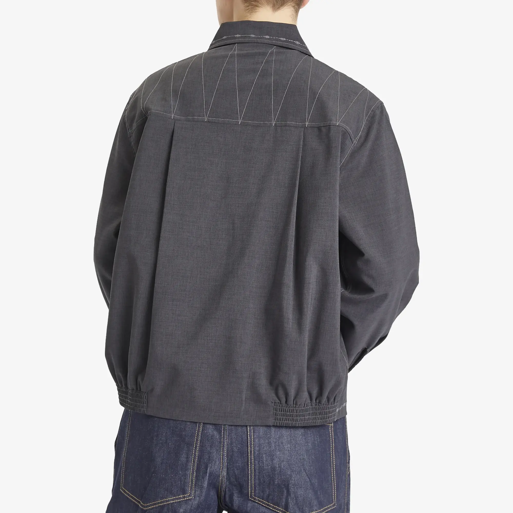 ACMH by Magic Castles Men's Normil Zip Through Jacket Charcoal