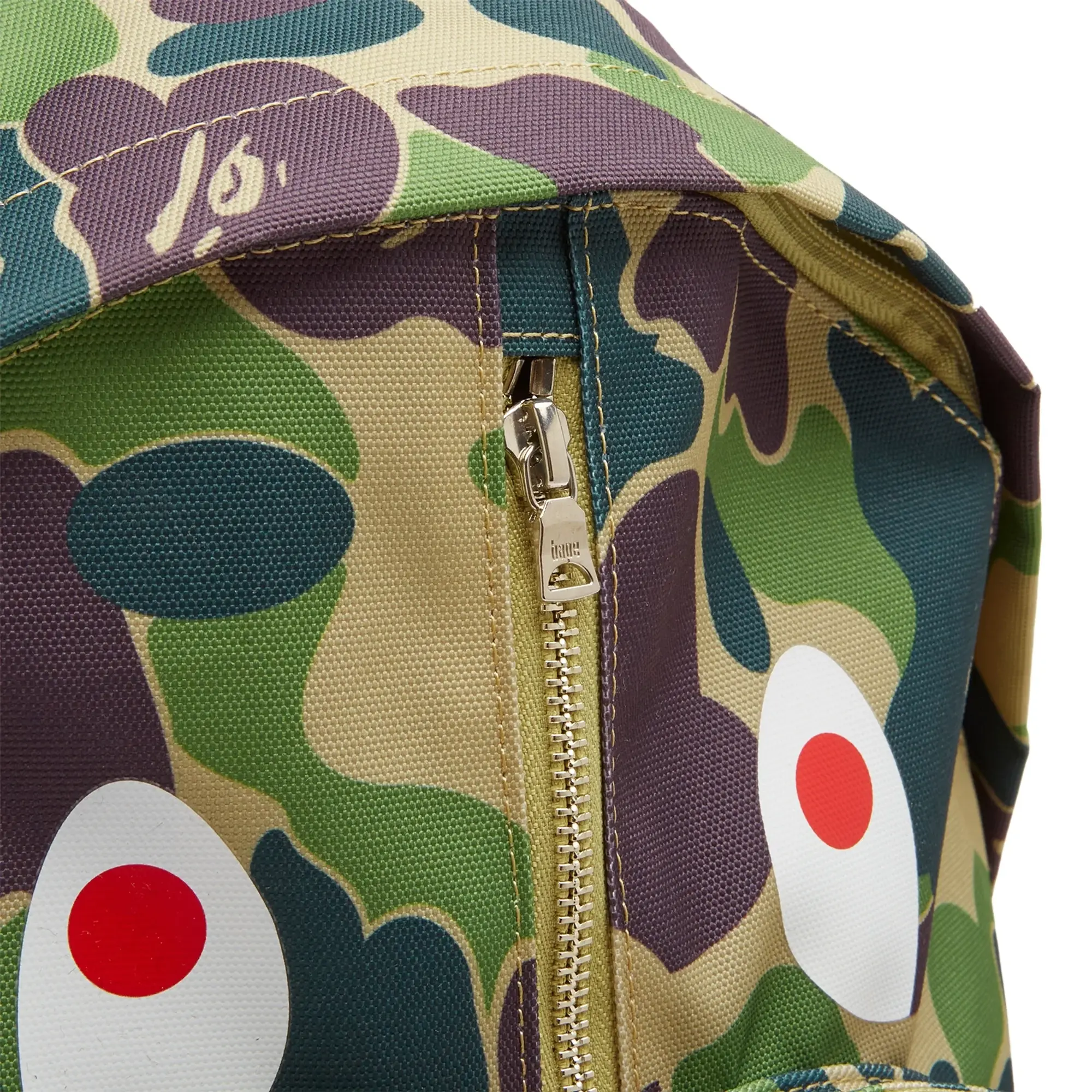A Bathing Ape Men's ABC Camo Shark Daypack Black