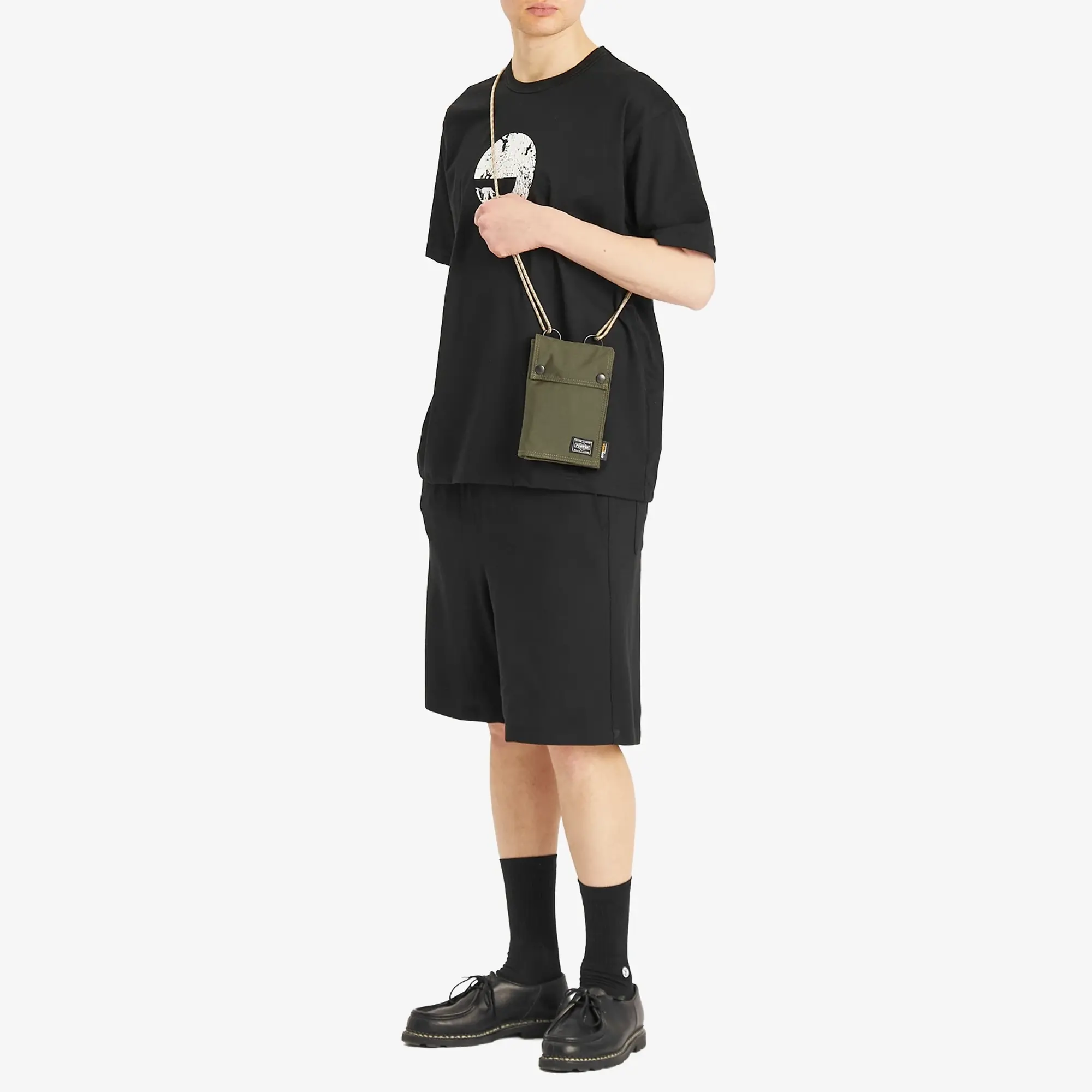 Junya Watanabe MAN Men's Eye T-Shirt Black