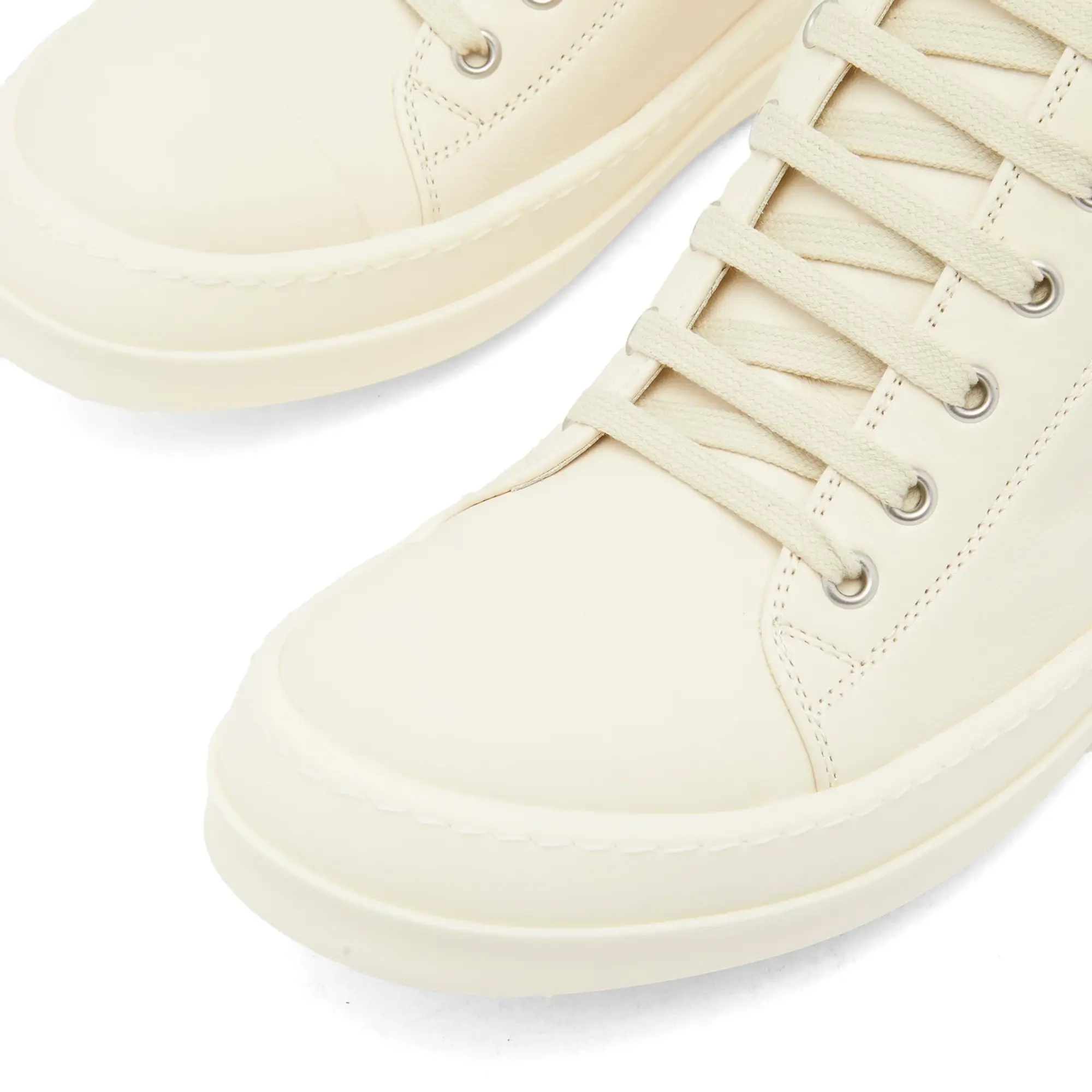Rick Owens Women's Low Sneaks Milk