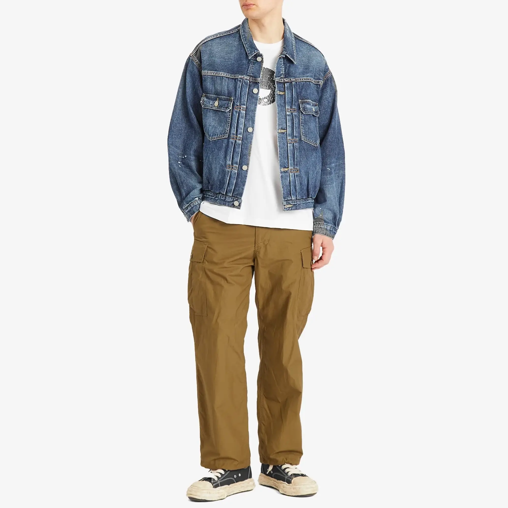 Junya Watanabe MAN Men's Eye T-Shirt White