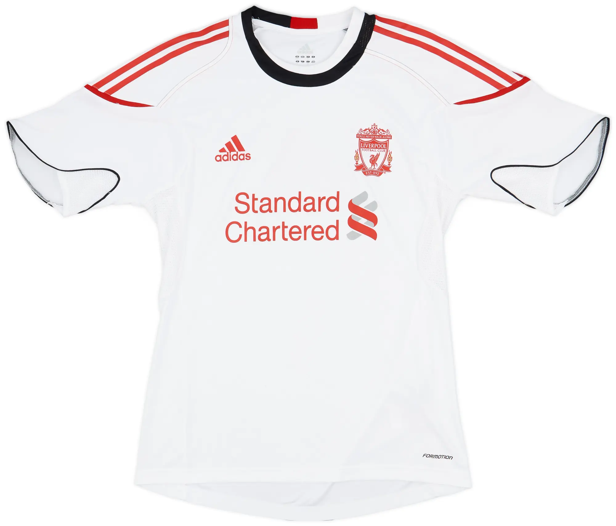 2010-11 Liverpool adidas Formotion Training Shirt - 8/10 - (L)