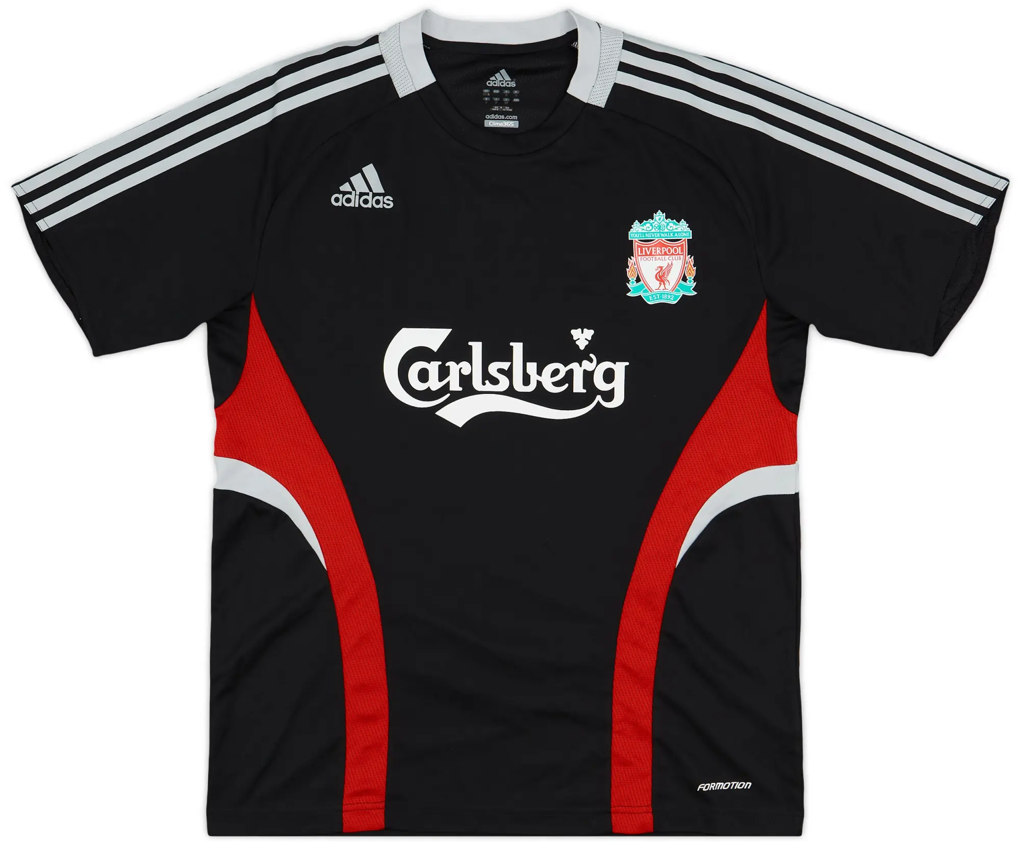 2008-09 Liverpool adidas Formotion Training Shirt - 9/10 - (L)