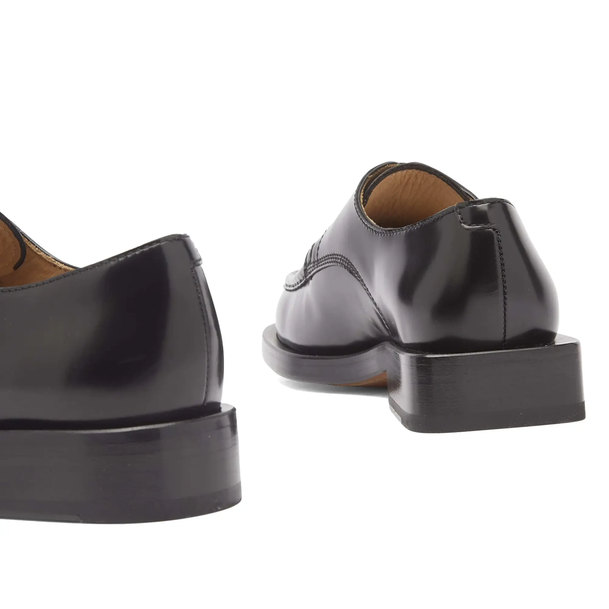 Jacquemus Men's Leather Derby Shoes Black