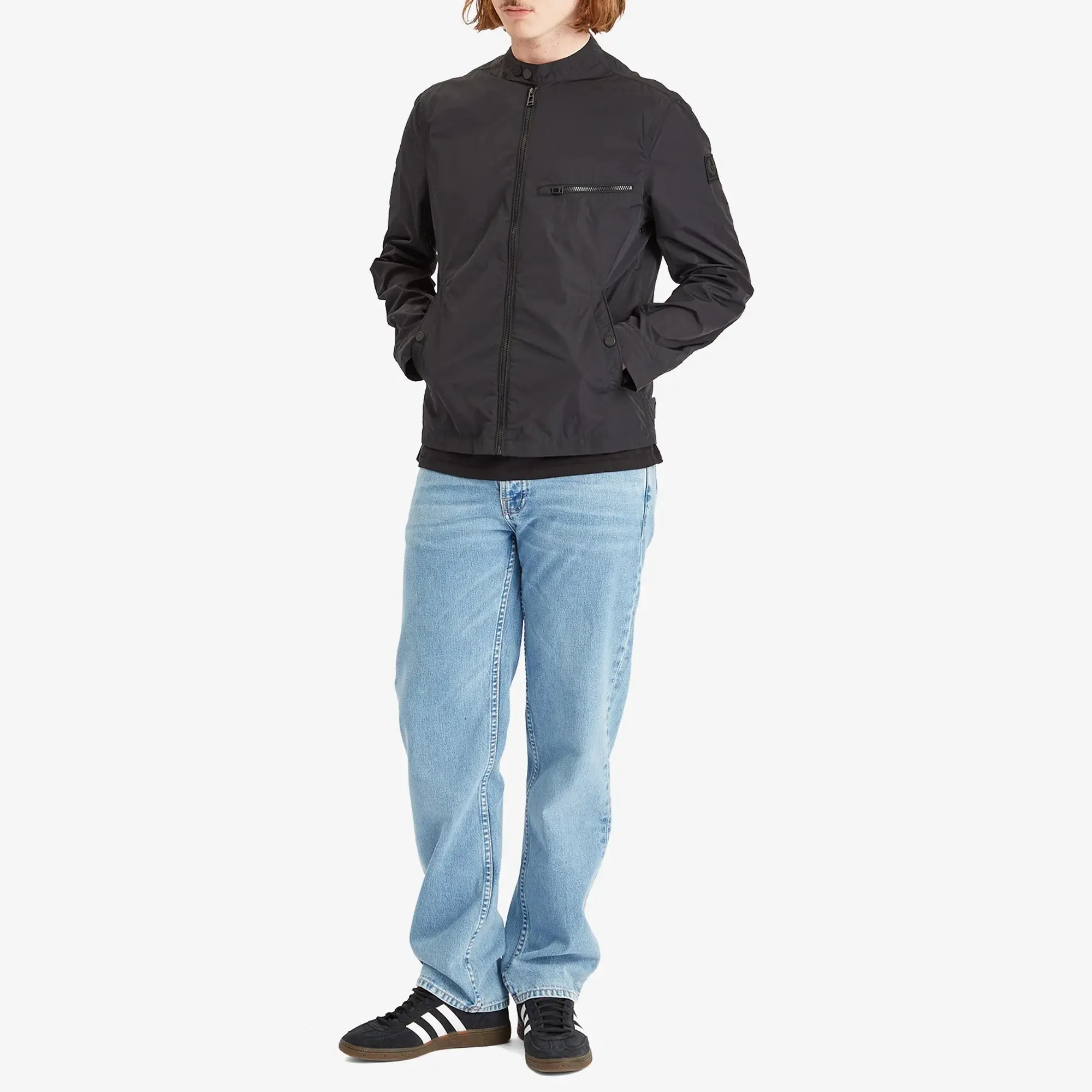 Belstaff Men's Alpha Nylon Walkham Jacket Black