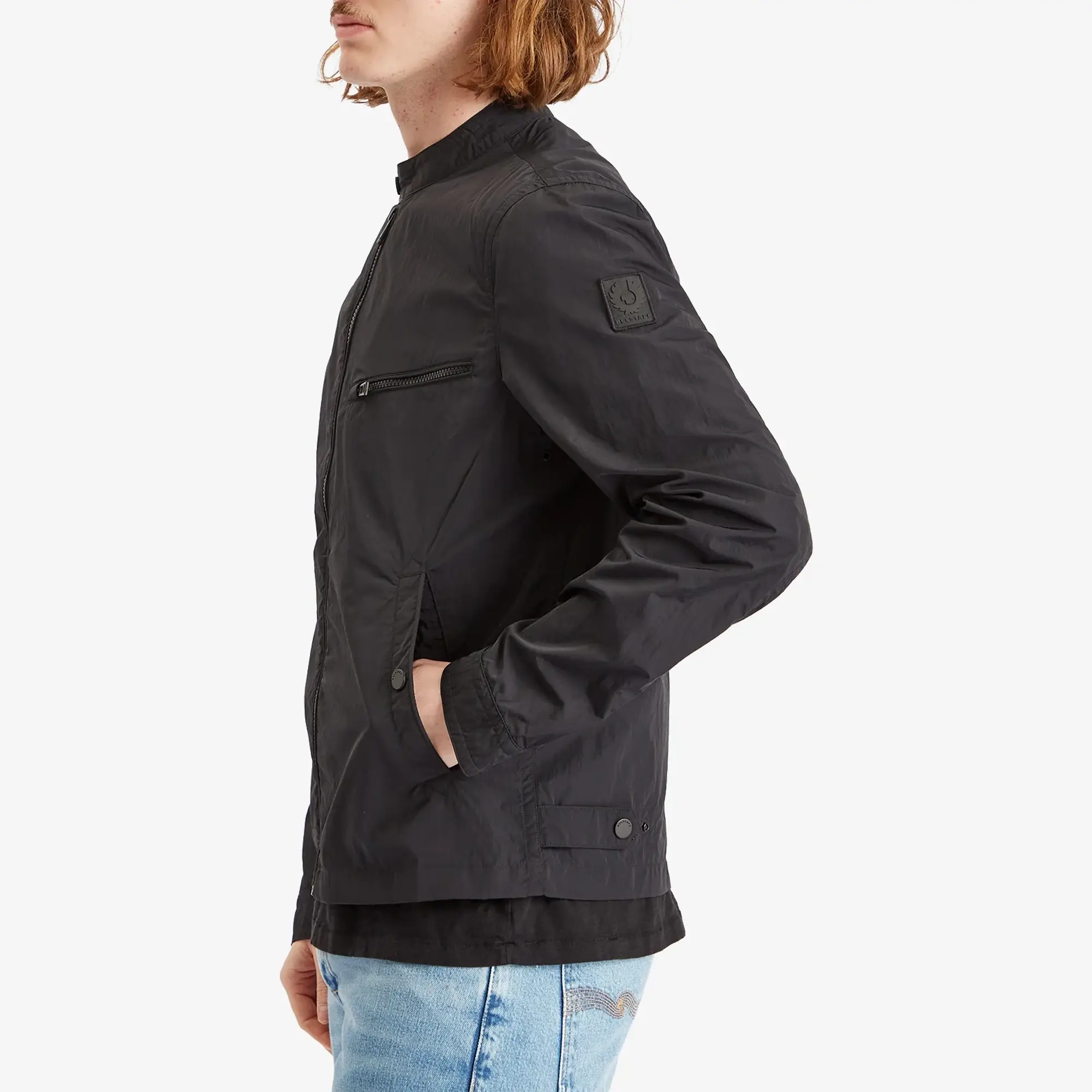 Belstaff Men's Alpha Nylon Walkham Jacket Black