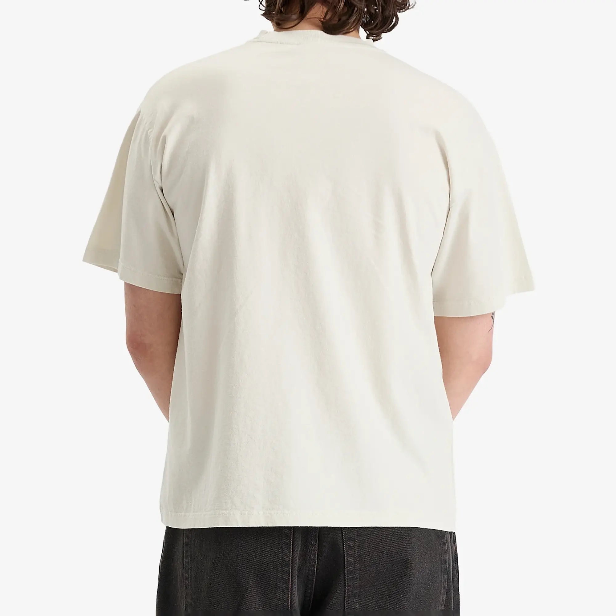 Aries Men's Aged Ancient Temple T-Shirt Off White