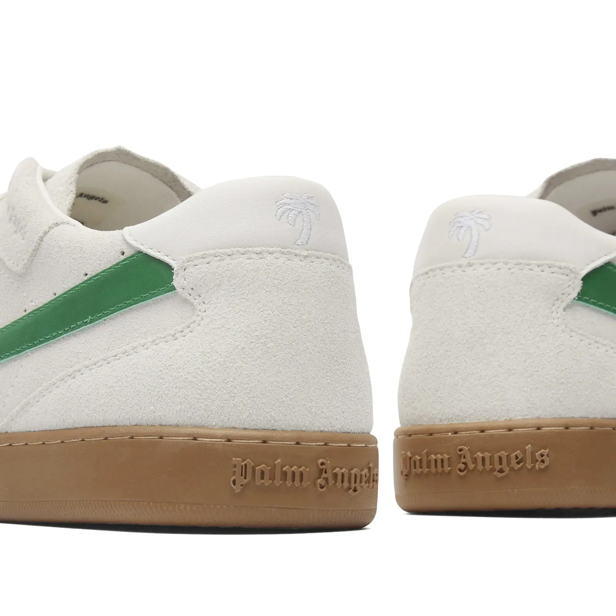 Palm Angels Men's New Palm 1 Suede Green